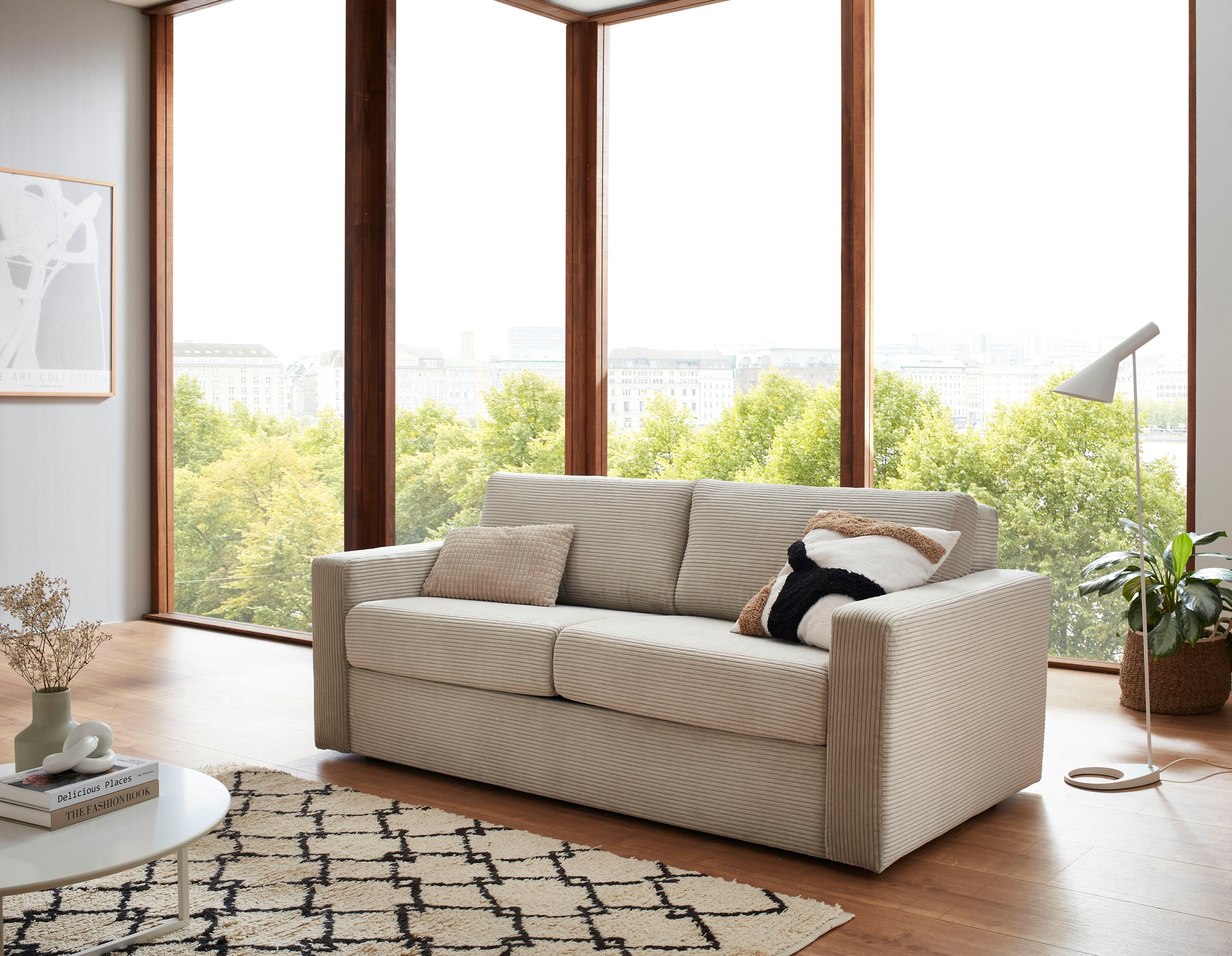 ATLANTIC home collection Schlafsofa »Rolando«, für Dauerschläfer geeignet inklusive hochwertiger Matratze