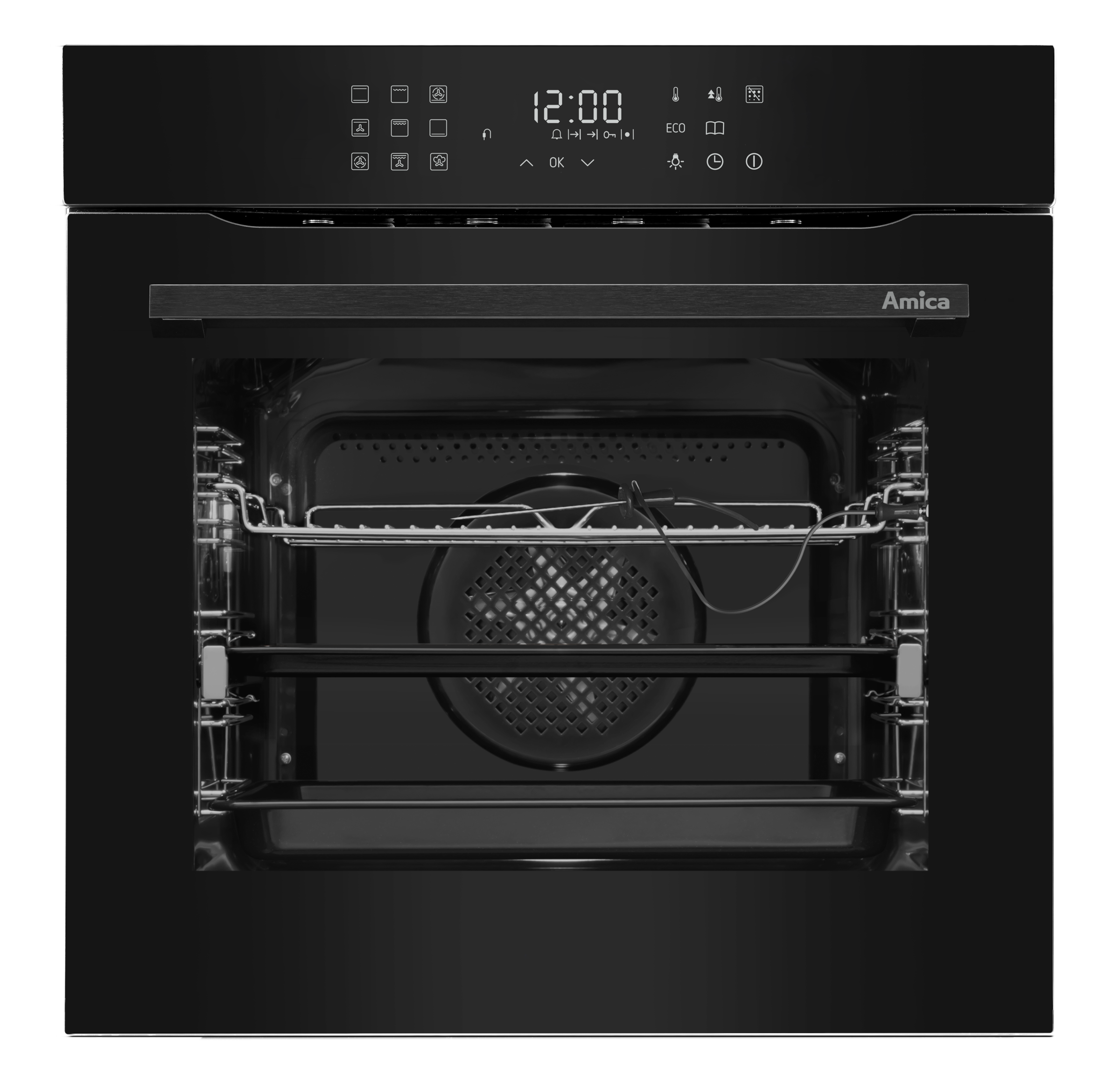 Amica Backofen »EBX 944 870 V« mit 1-fach-Teleskopauszug mit Steam Clean SoftSteam – Für schonend gegarte Speisen mit Genussfaktor