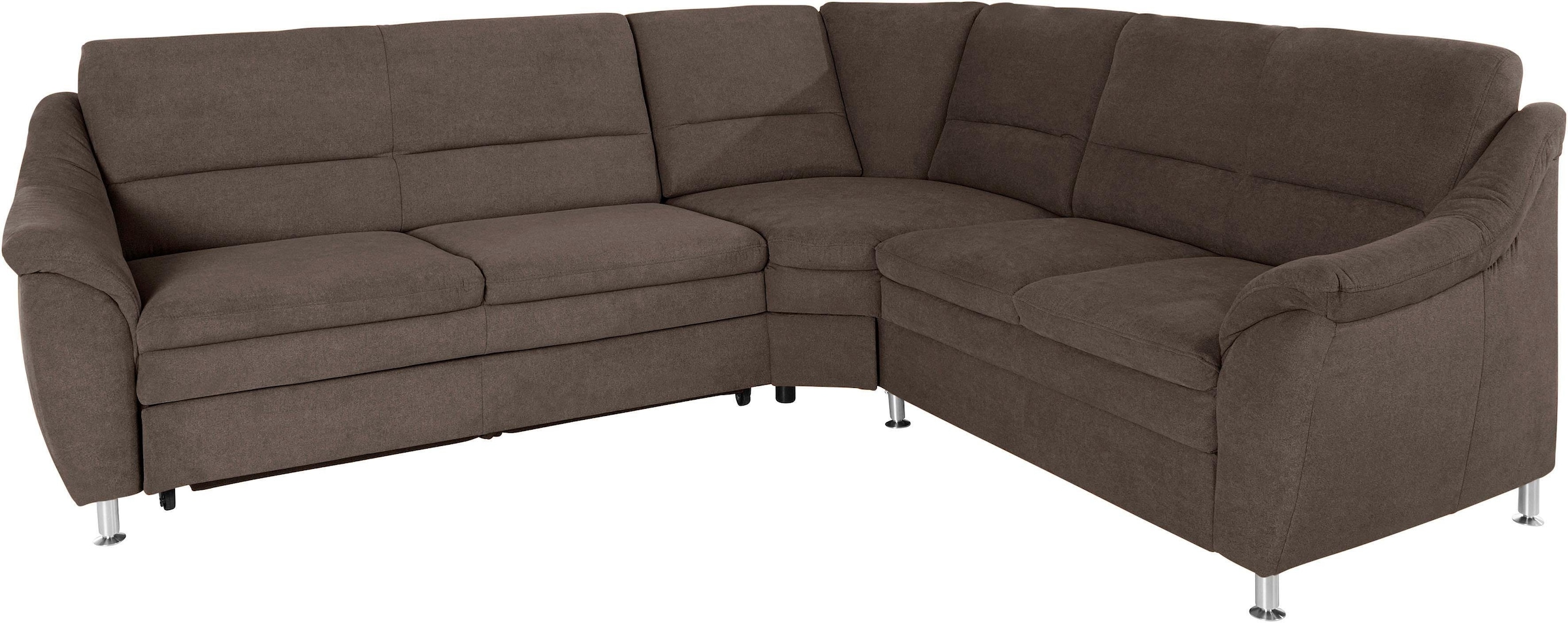 Places of Style Ecksofa »Cardoso L-Form«, mit Trapezecke für mehr Sitzkomfort, wahlweise auch mit Bettfunktion