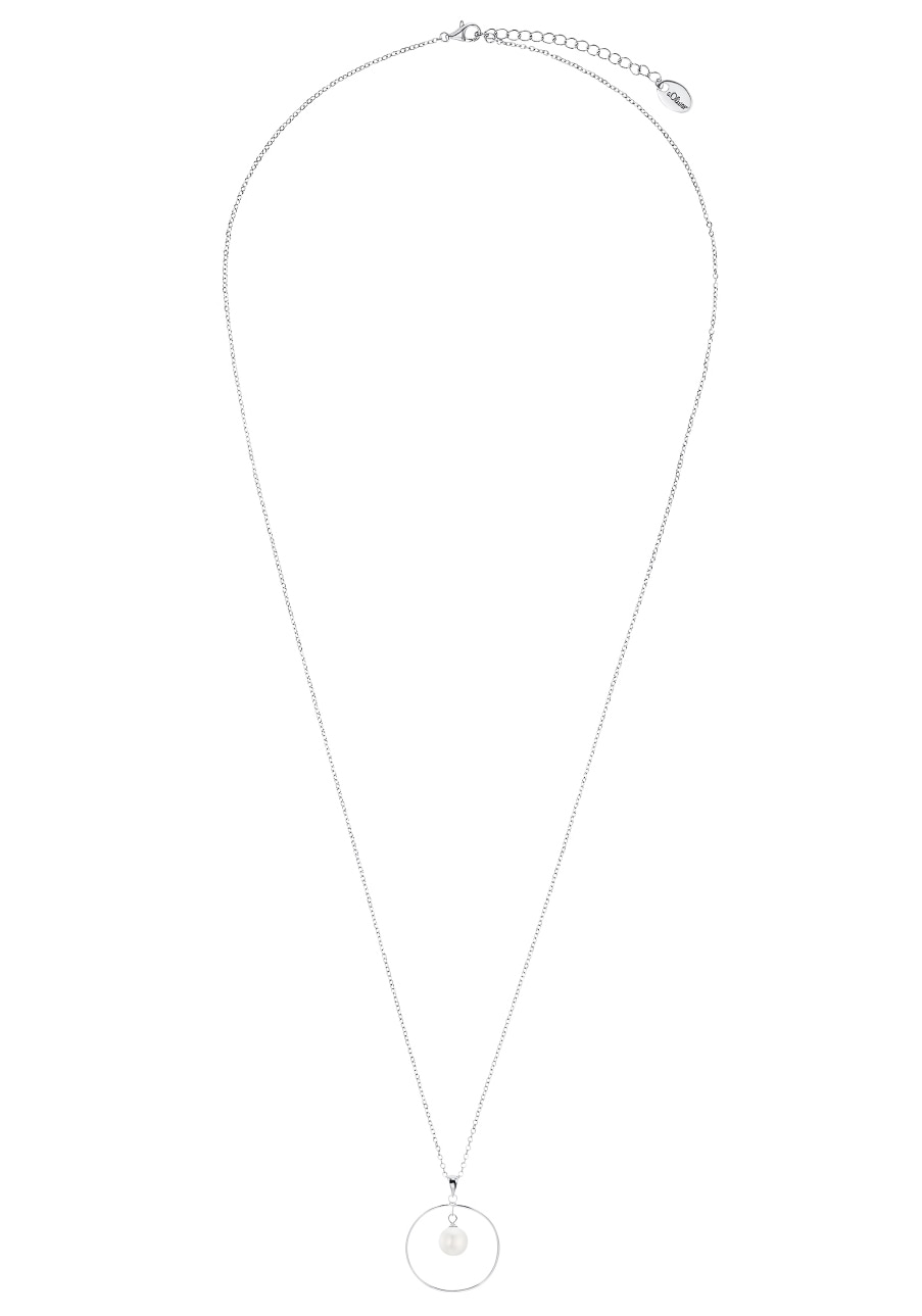 s.Oliver Kette mit Anhänger », 2034393«, mit Muschelkernperle