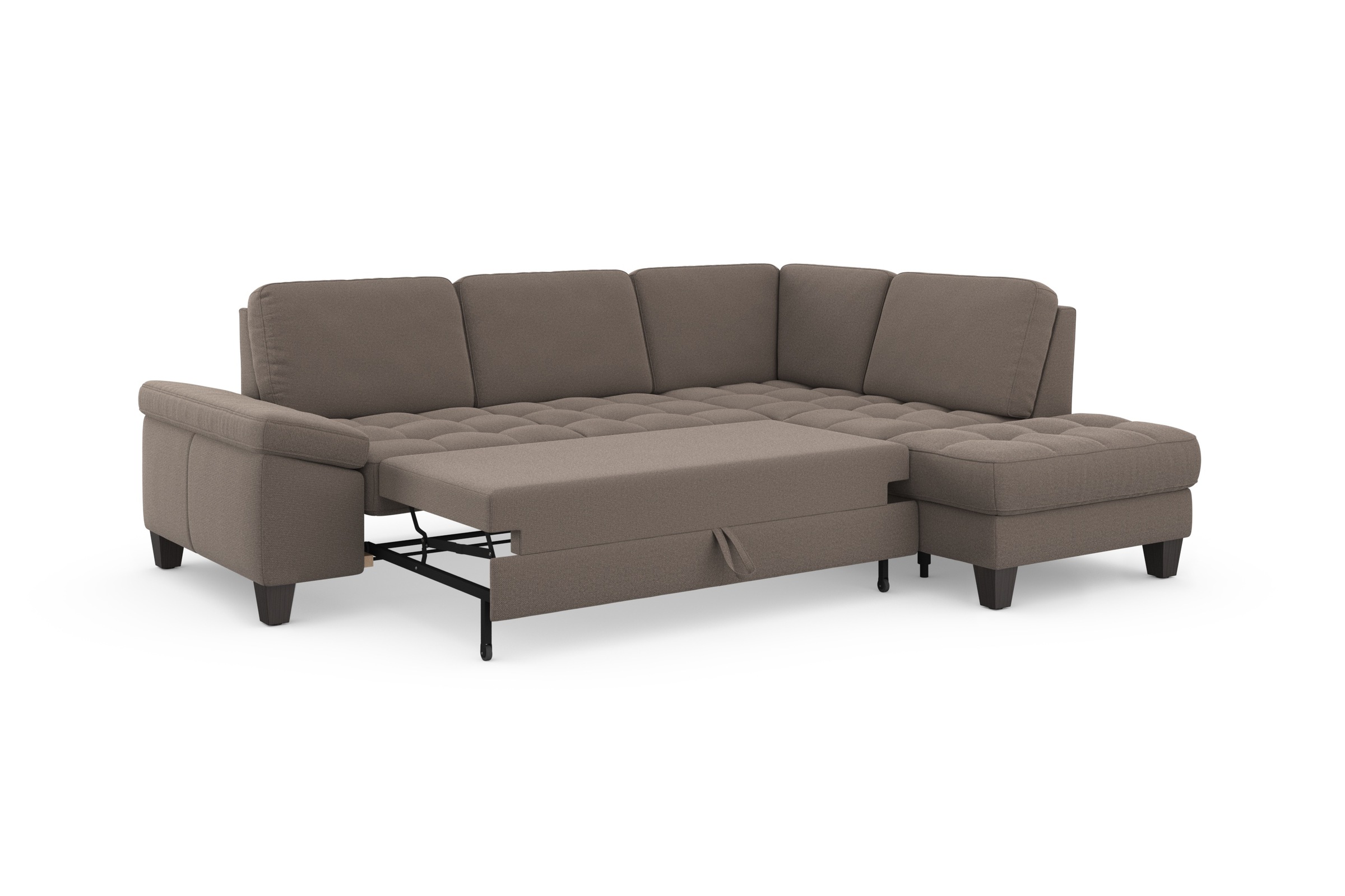 sit&more Ecksofa »Westham L-Form«, mit Ottomane, mit oder ohne Bettfunktion, Bettkasten, Verstellung