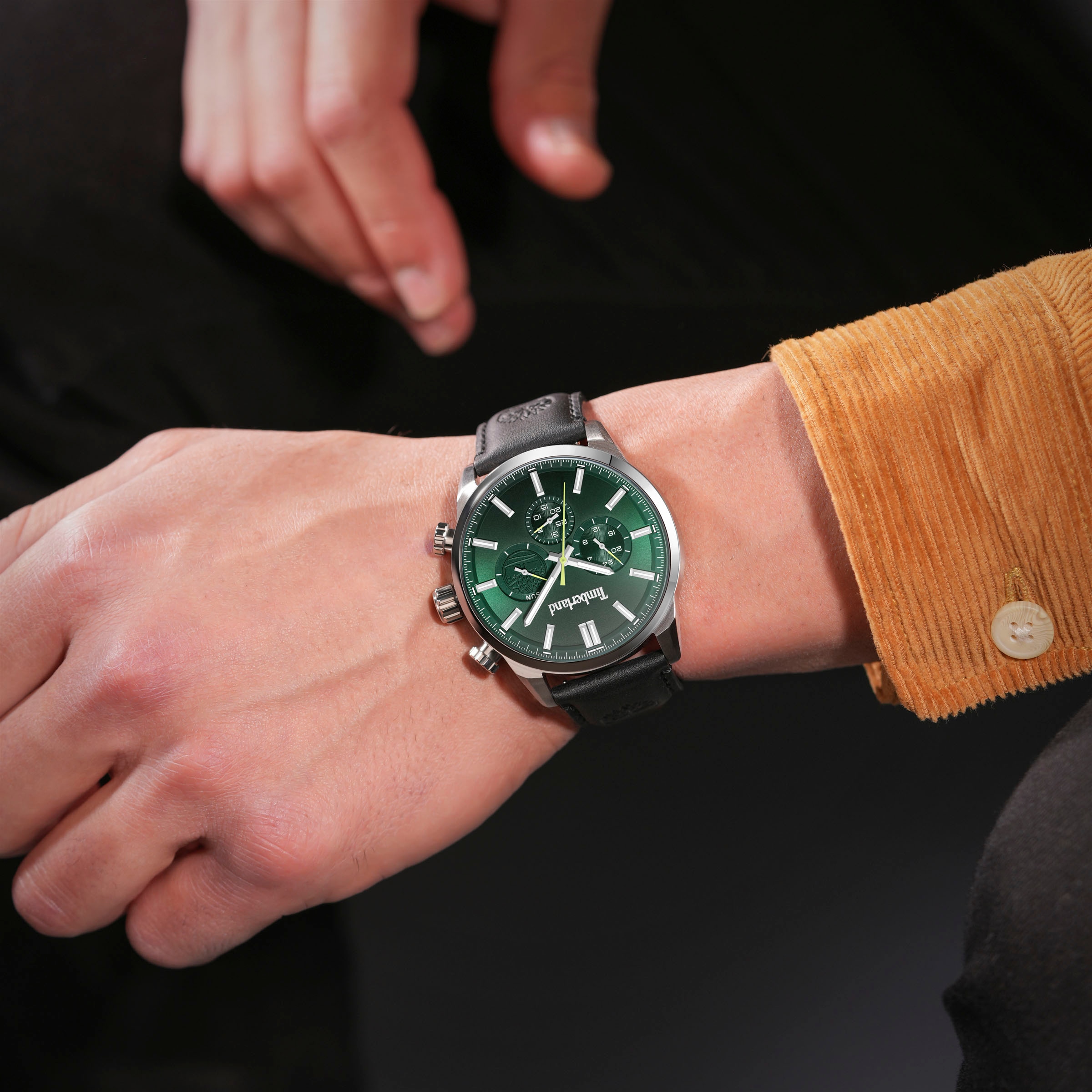 Timberland Multifunktionsuhr »HENNIKER II«, Armbanduhr, Quarzuhr, Herrenuhr, Datum