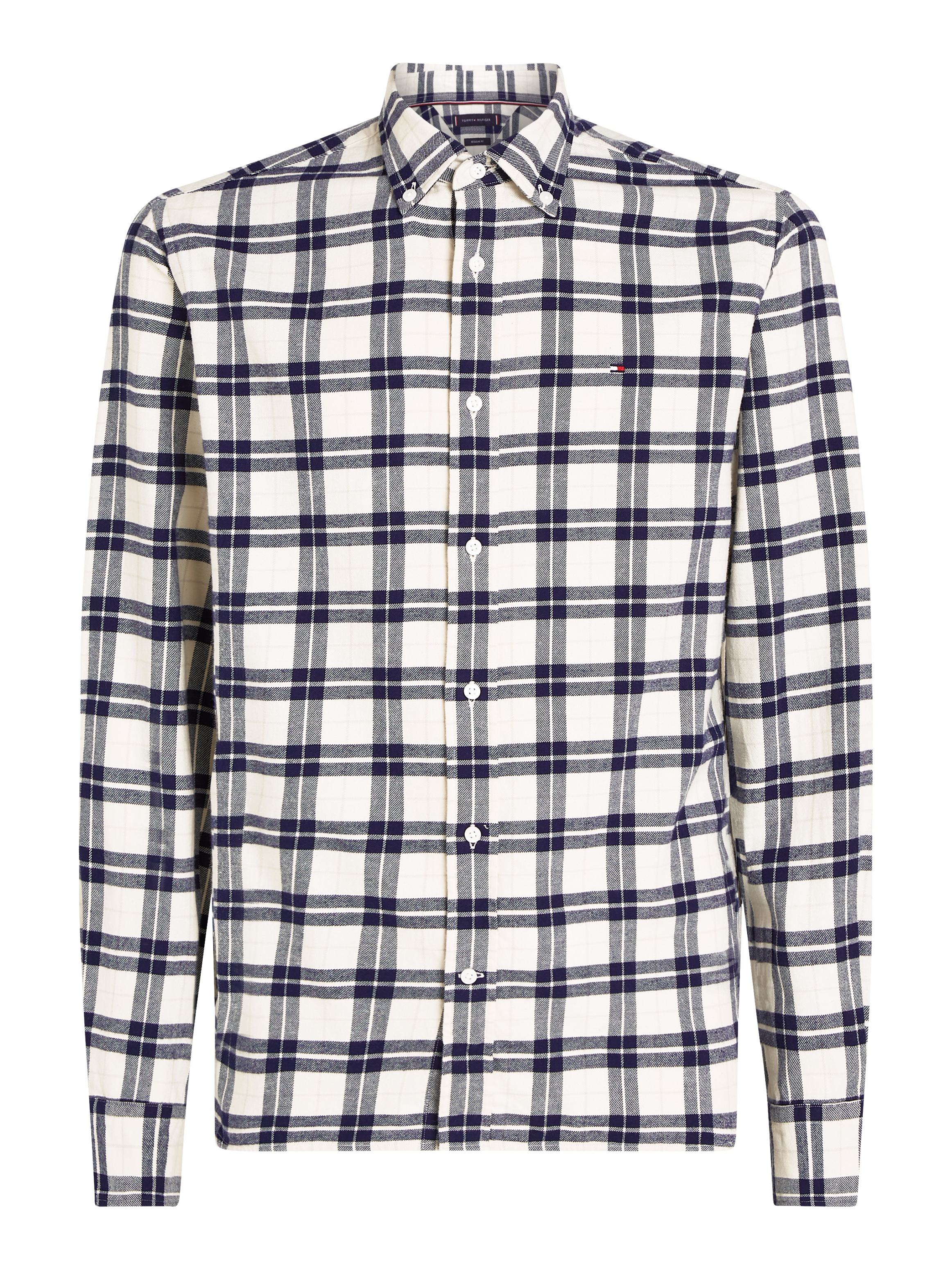 Tommy Hilfiger Langarmhemd »BRUSHED EASY CHECK Regular Fit SHIRT« mehrfarbig kariert