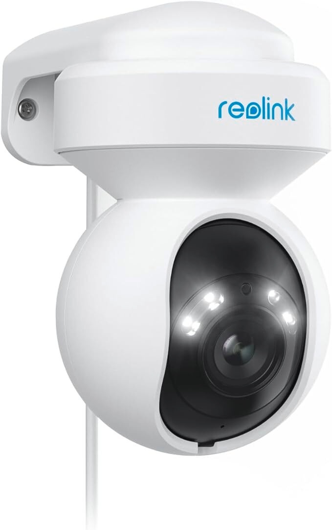 REOLINK Überwachungskamera »E Series E560P PoE Cam« Außenbereich Weiß Sofortige & wirksame Abschreckung