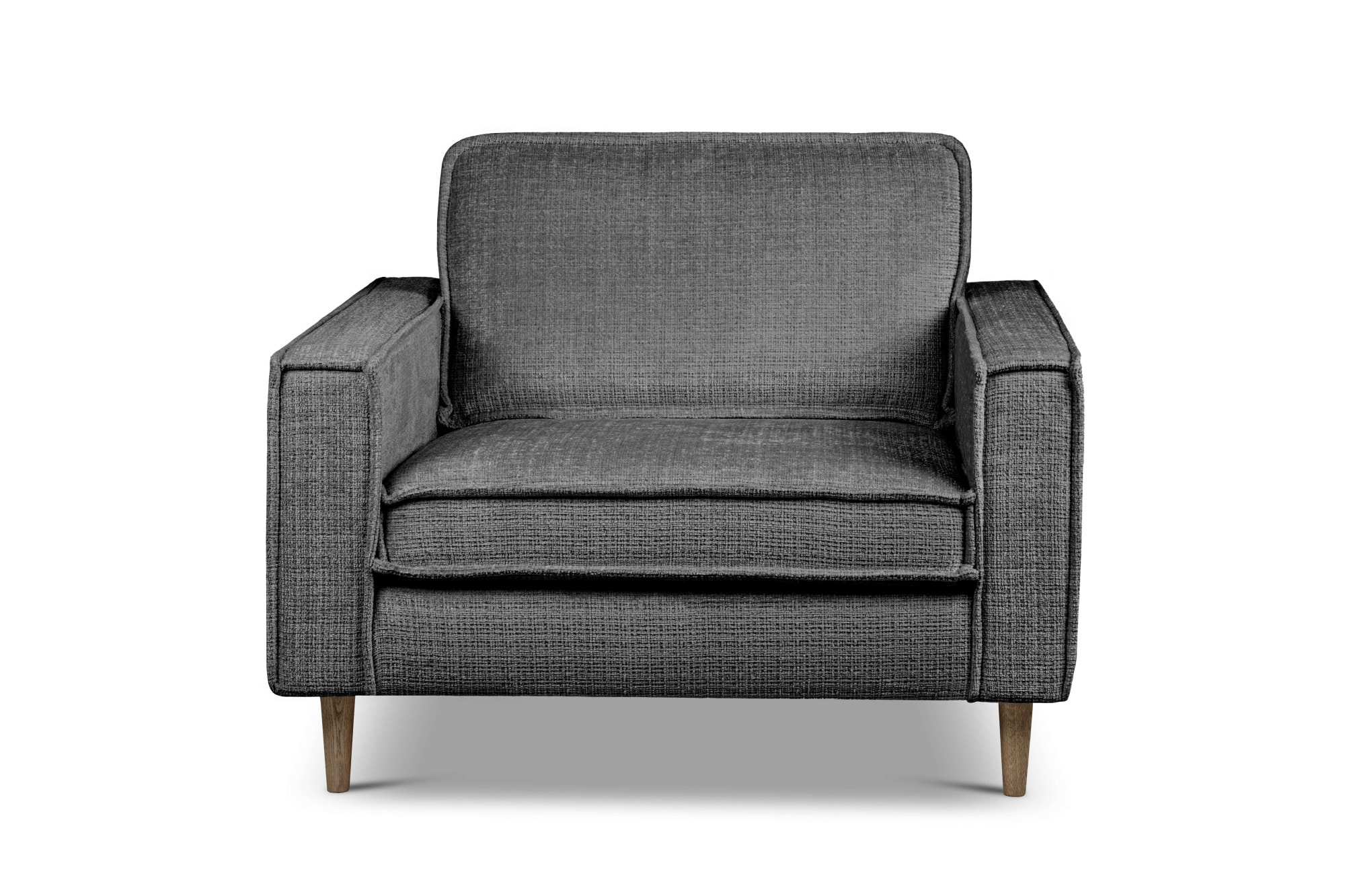 Home affaire Loveseat »Pinto Skandi 105 cm, Chenille, Struktur« mit Keder, günstig online kaufen