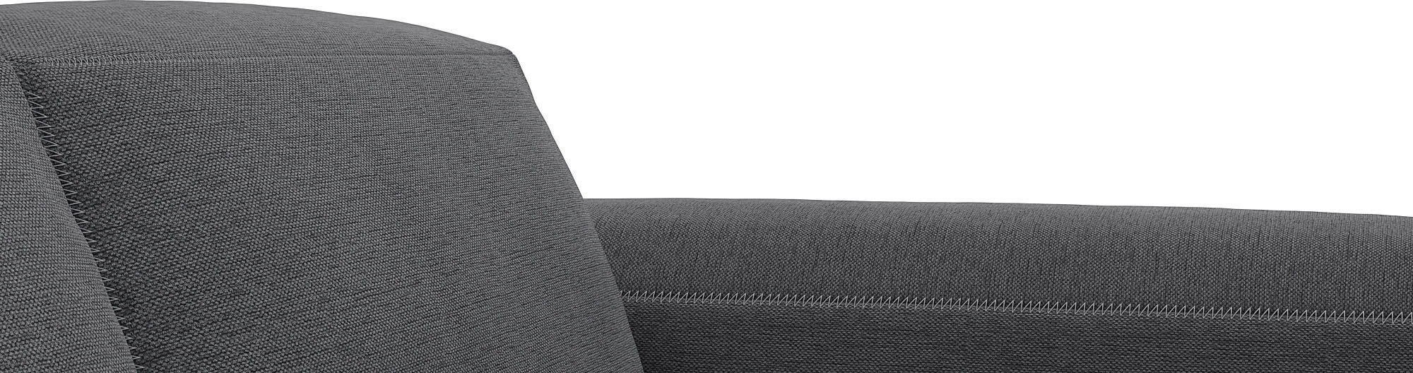 FLEXLUX Ecksofa »Lucera Chaislongue rechts oder links, L-Form, bequem«, modern & anschmiegsam, Kaltschaum, Stahl-Wellenunterfederung