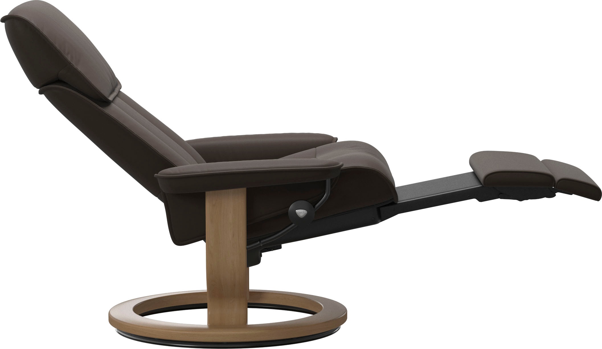 Stressless® Relaxsessel »Admiral« verstellbar, optional 2-motorisch, Größe M & L, Gestell Braun