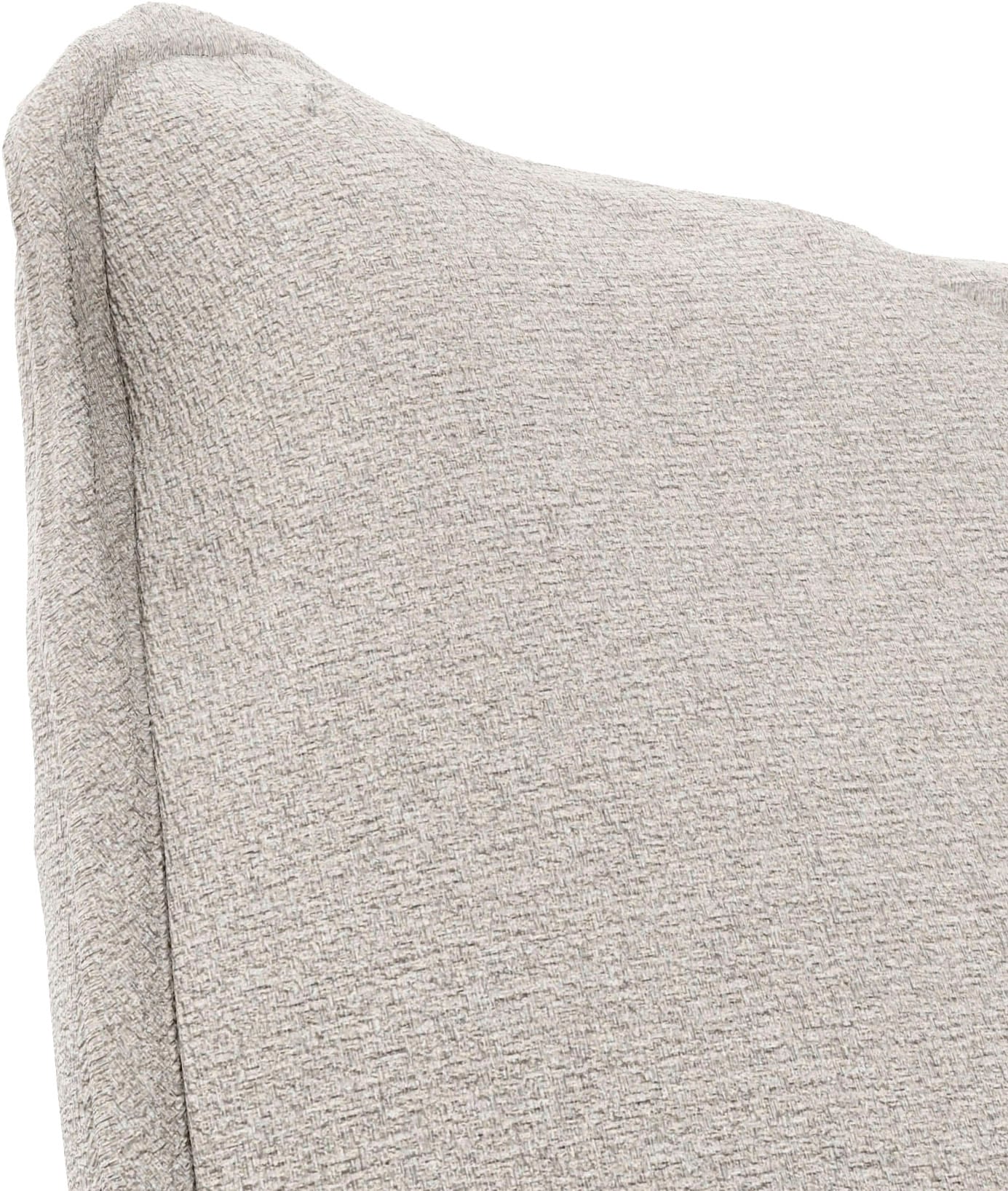 TRENDMANUFAKTUR Ecksofa »Fordon, Schlafsofa mit Bettkasten, Couch in L-Form, Breite 250 cm« in Struktur LUMOS, 3D-Effekt, sandgrau, Recamiere links