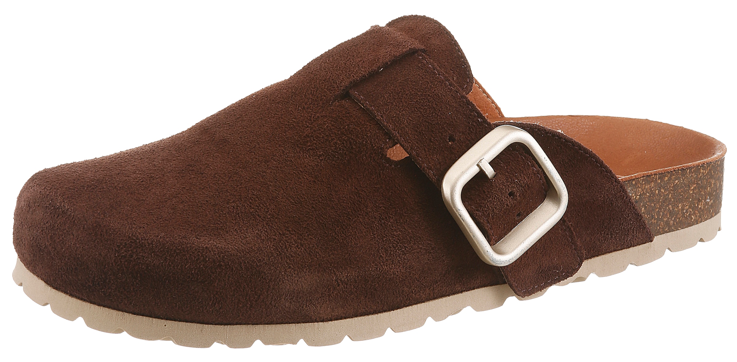 VERBENAS Clog »RIO SERRAJE«  Hausschuh, Sommerschuh, Schlupfschuh mit verstellbarer Schnalle