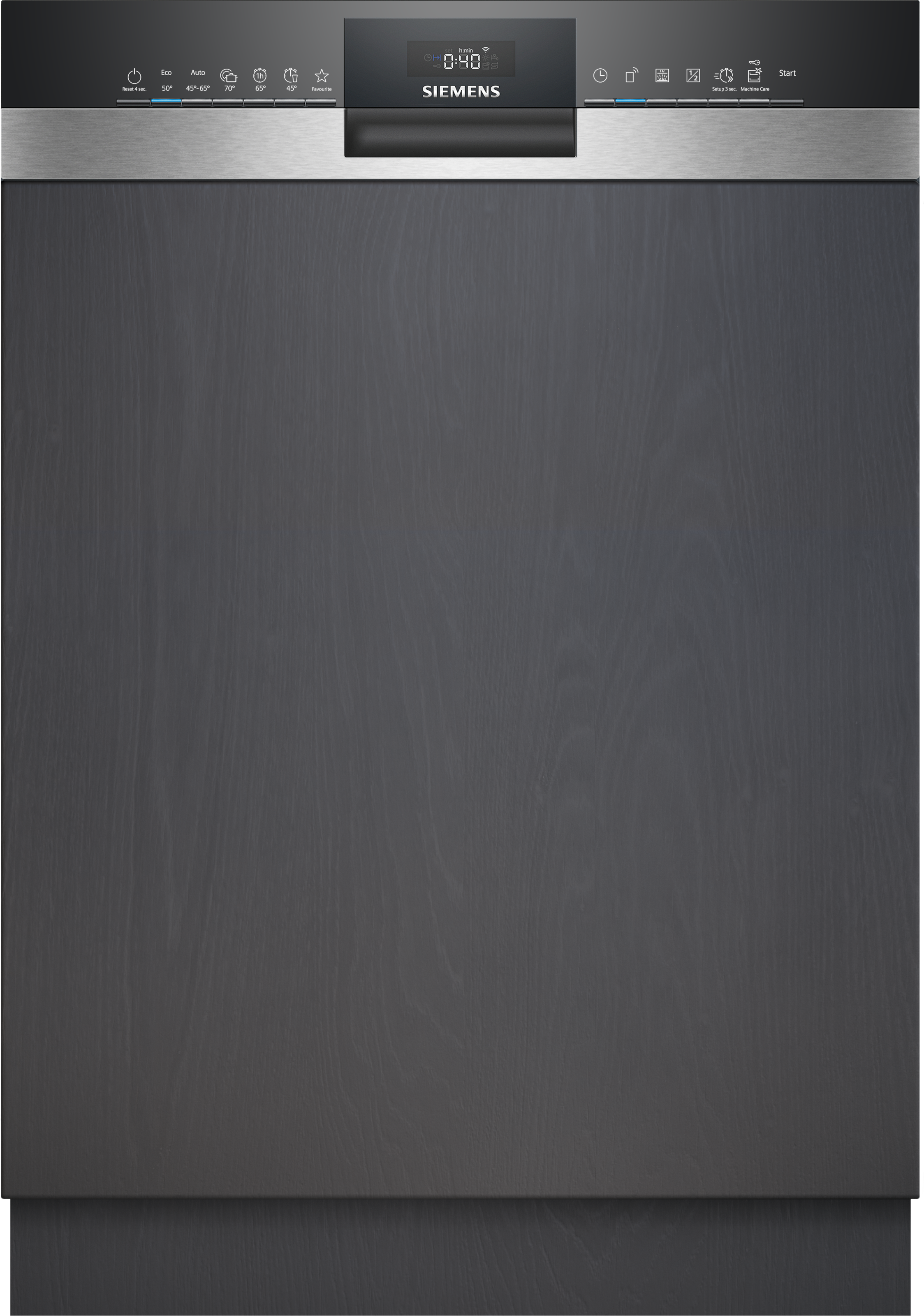 SIEMENS teilintegrierbarer Geschirrspüler iQ300 »SN53HS03TE« 13 tlg. Maßgedecke