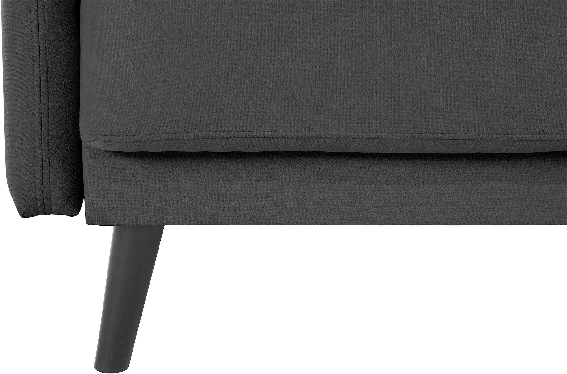 INOSIGN Schlafsofa »Emily«, incl. Bettfunktion und Bettkasten, Seitentache im Armteil, Federkern