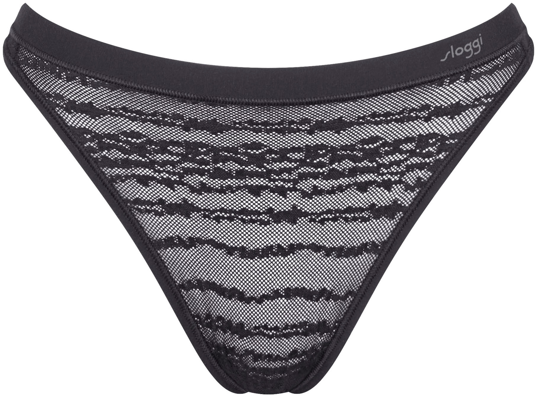 sloggi String »FREE Evolve«, super weich, dehnfähig, Spitzendetails