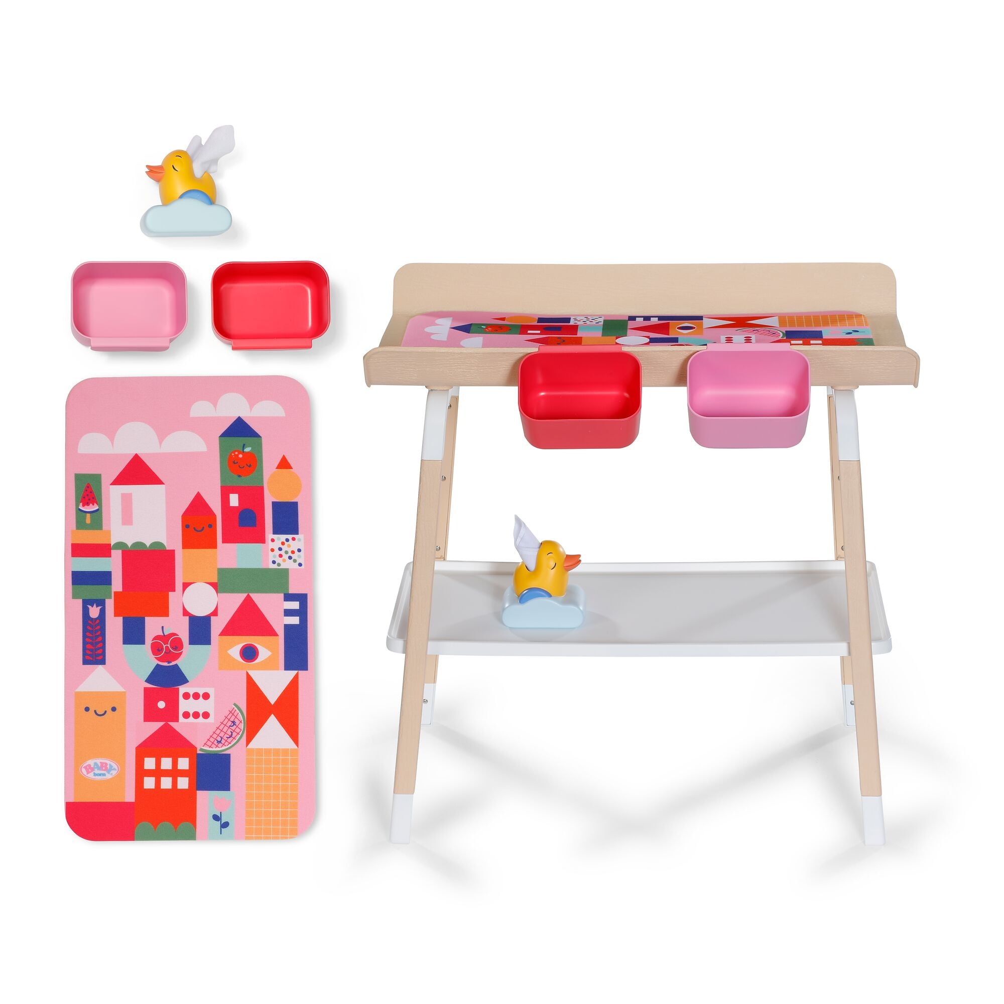 Baby Born Puppenwickeltisch »Wickeltisch« im Scandi-Design für 36 cm und 43 cm Puppen