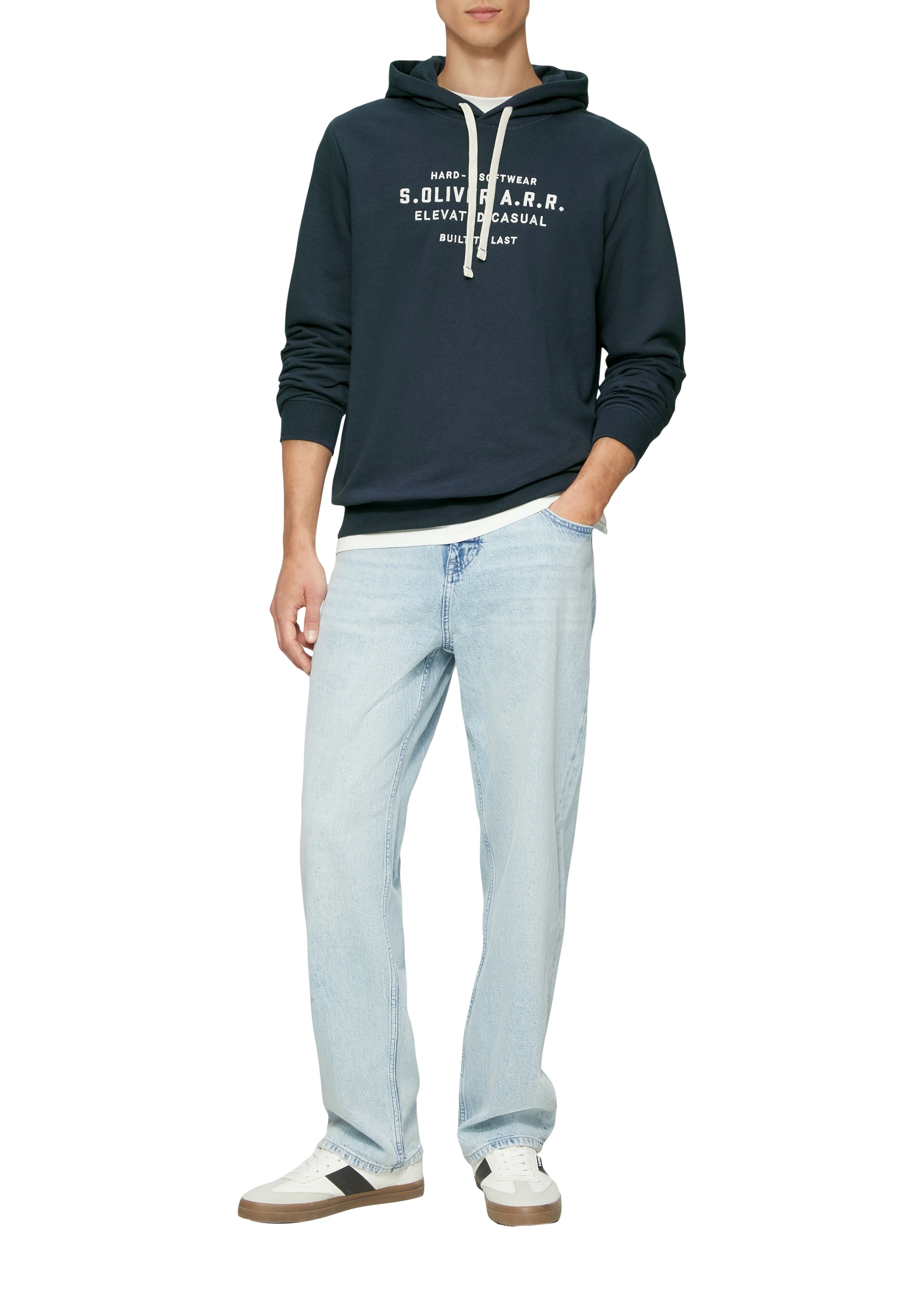 s.Oliver Hoodie, mit Schriftzug
