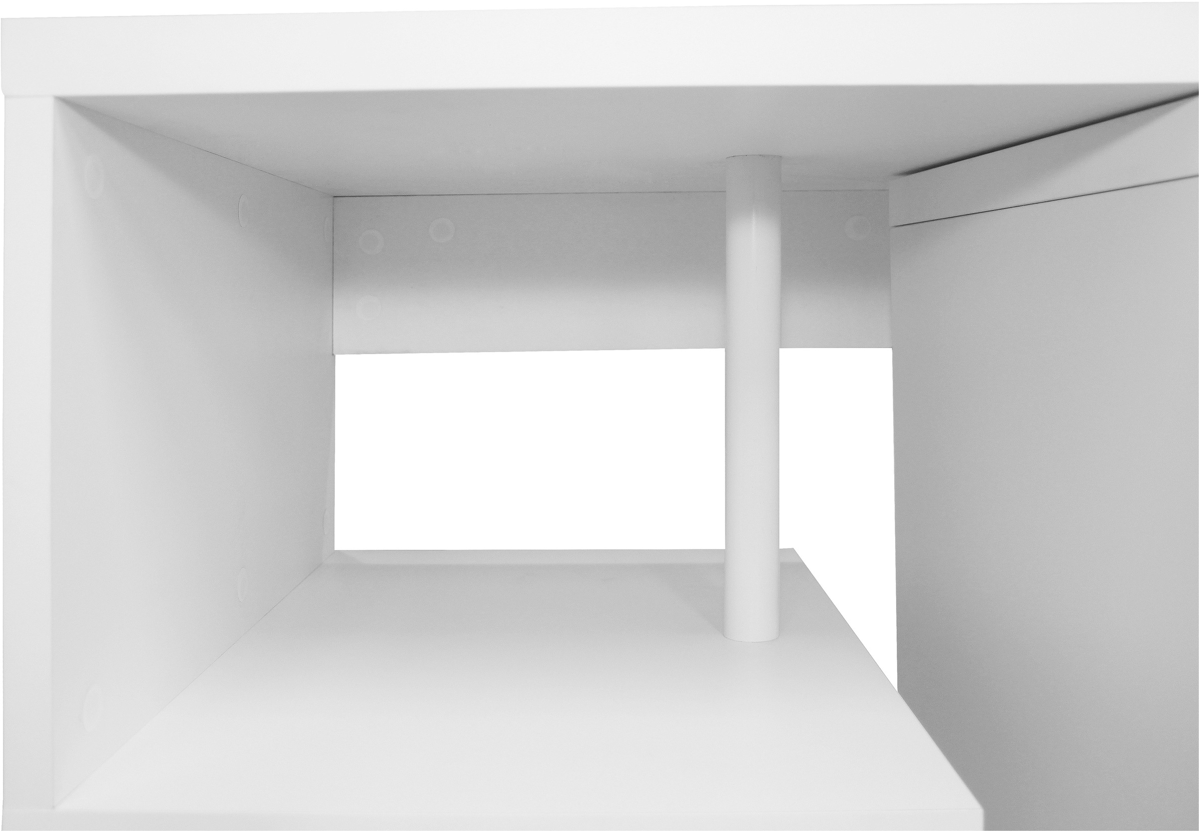 Places of Style Schreibtisch »Lopar, Eckschreibtisch«, rollbares Tischelement, großzügige Arbeitsfläche, Winkel 180x129 cm