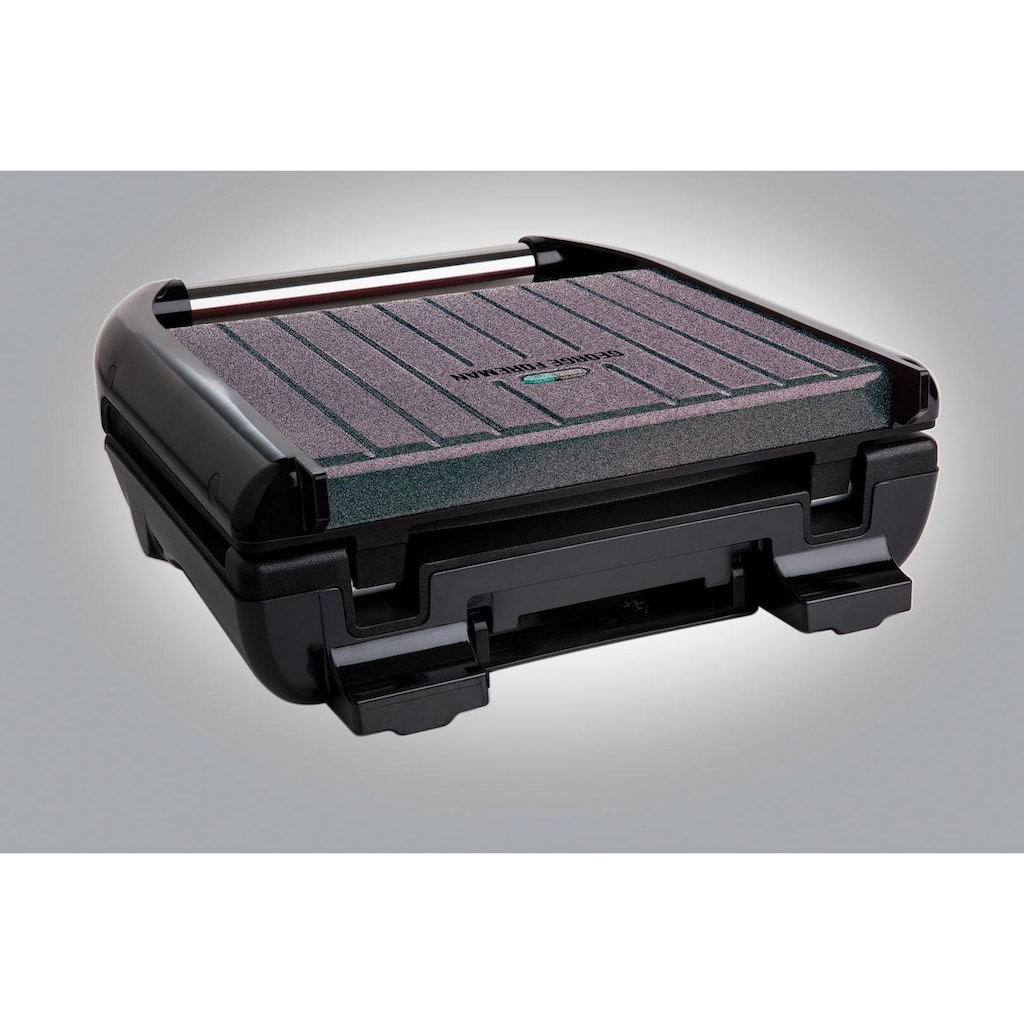 George Foreman Kontaktgrill »Steel Family Fitnessgrill 25041-56 Grau«, 1650 W