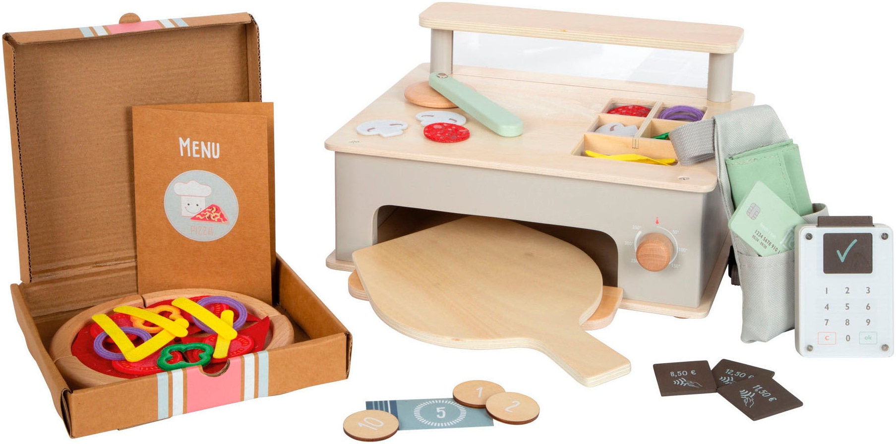 Small Foot Spielküche »Pizzeria-Set«