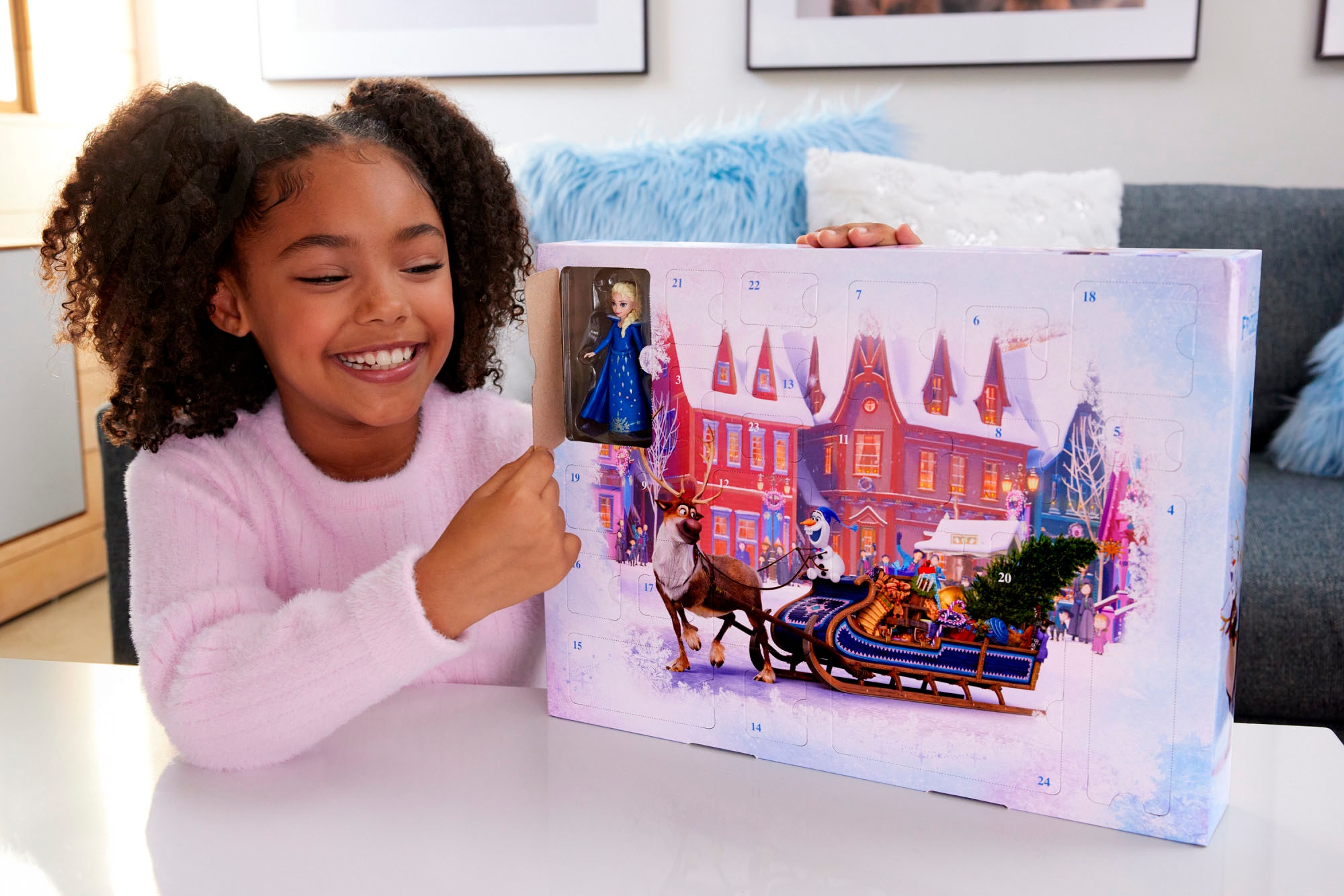 Mattel® Spielzeug-Adventskalender »Disney Die Eiskönigin«, ab 3 Jahren