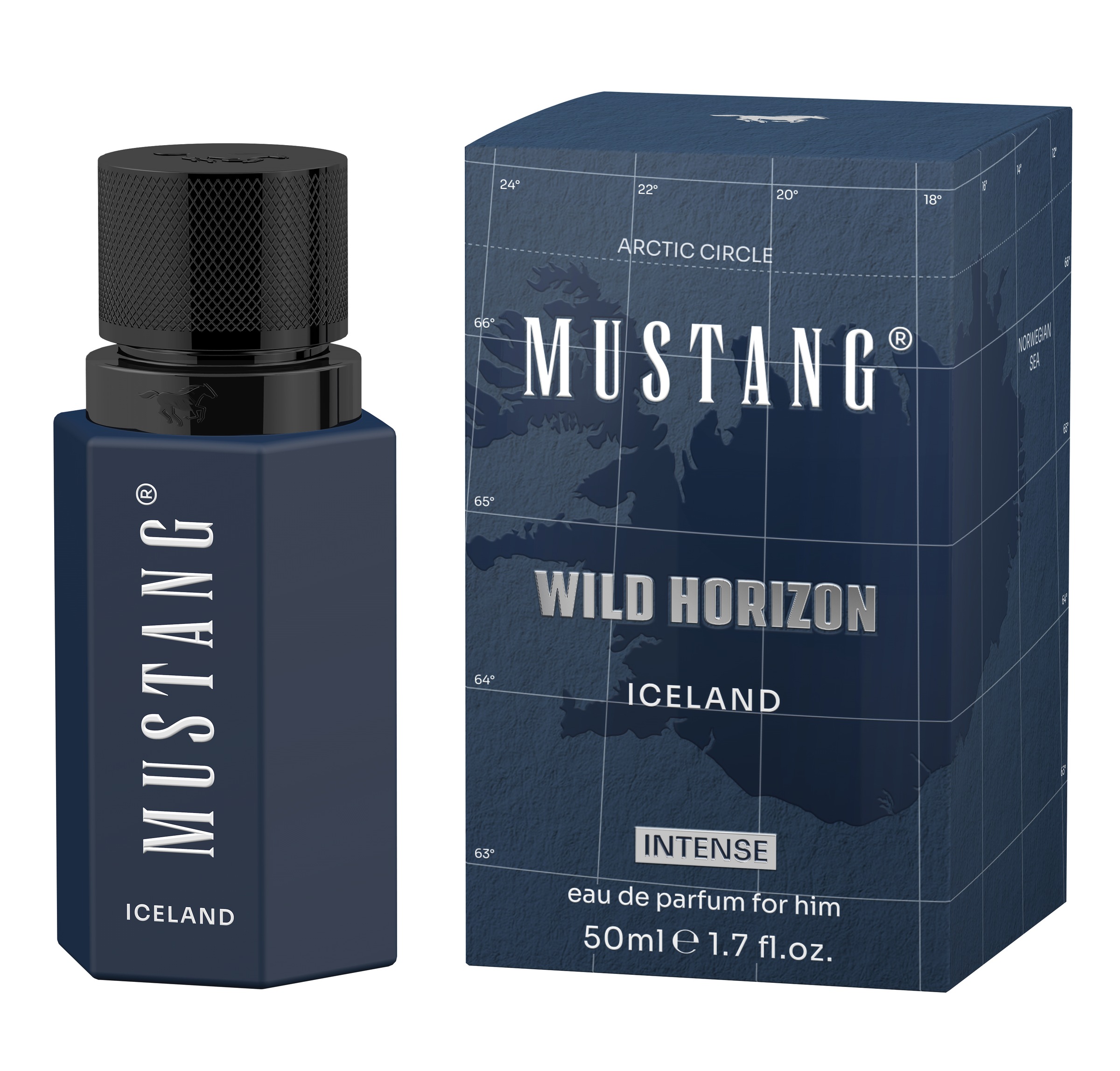 MUSTANG Eau de Parfum »WILD HORIZON ICELAND FOR HIM EDP« 50ml