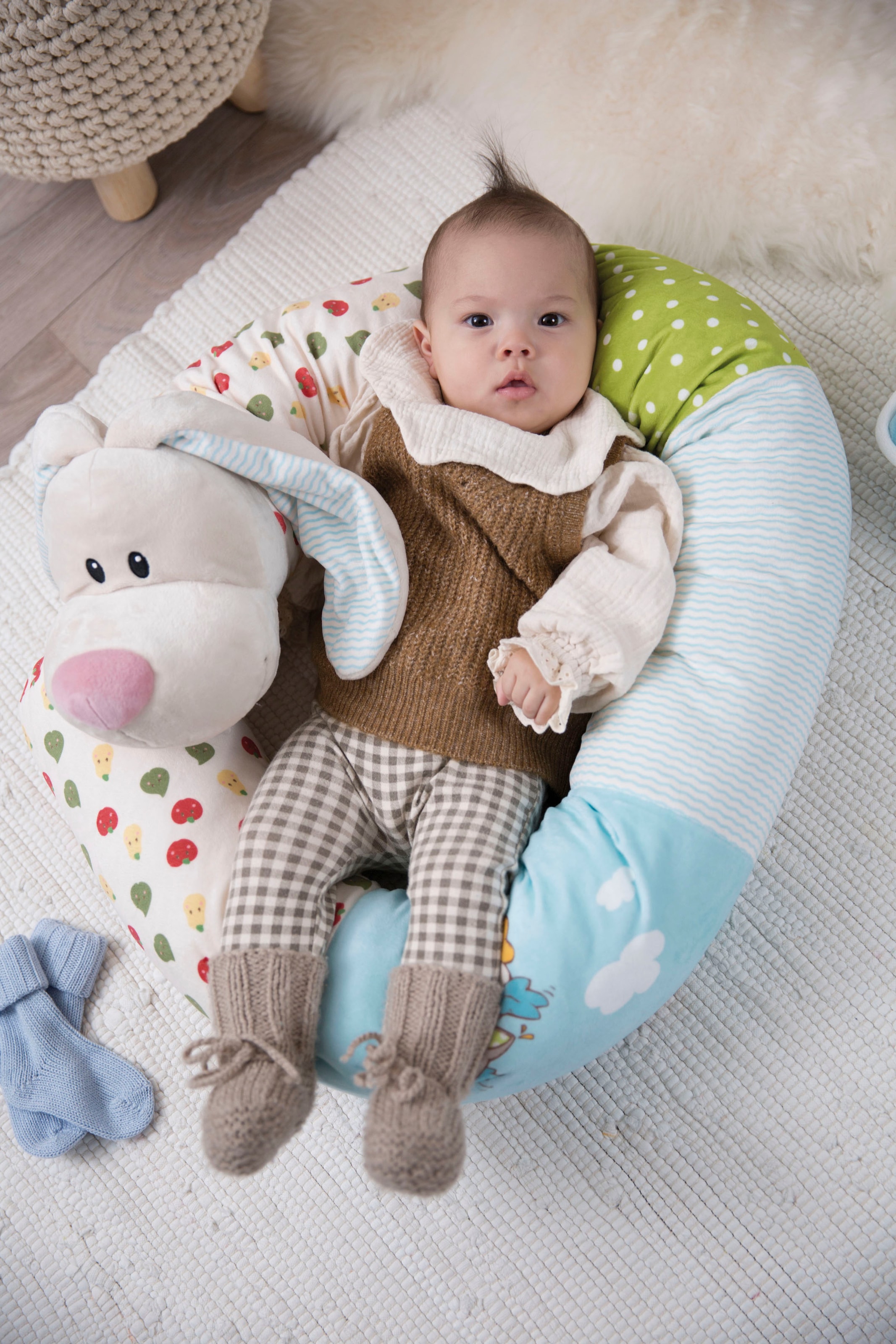 Nici Nestchenschlange »My First NICI, Nestschlange, 180 cm«, mit Spieluhr und Aufbewahrungstasche