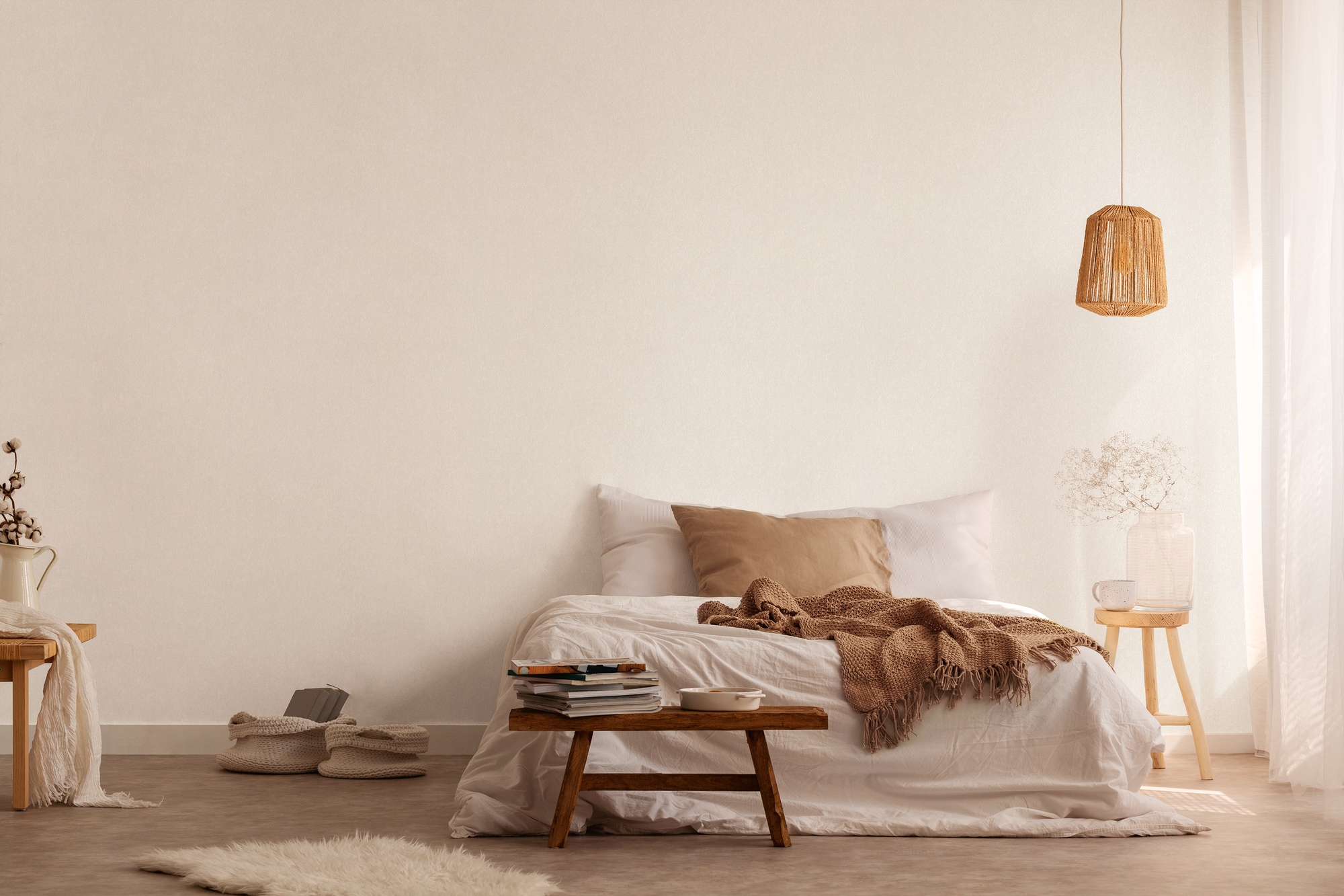 A.S. Création Vliestapete »Attractive 2 Mustertapete« gemustert | matt | neutral glatt Unitapete glatt Hellgrau einfarbig Tapeten Wohnzimmer modern Design