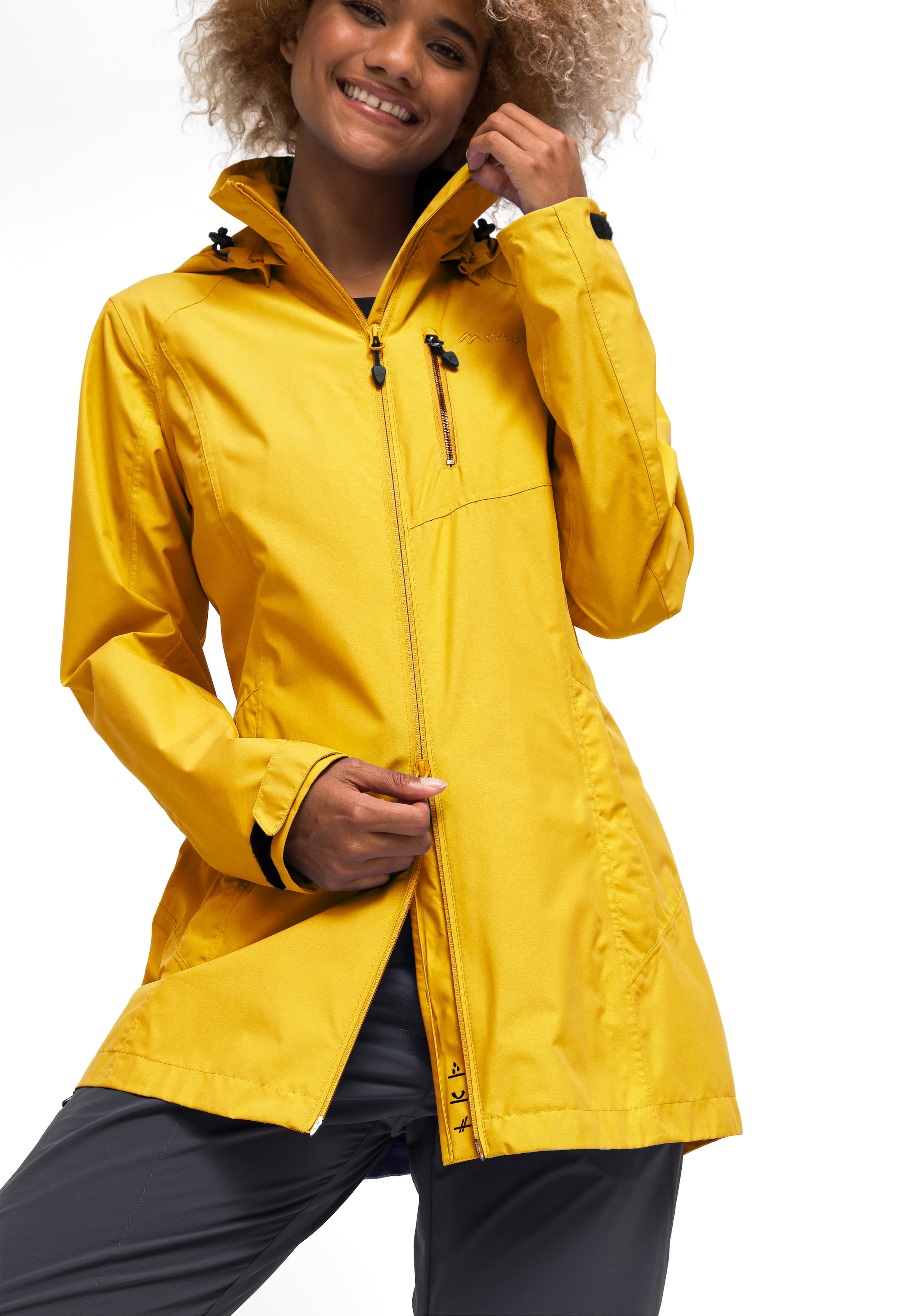 Maier Sports Funktionsjacke »Perdura Coat Modischer kaufen W«, Mantel vollem Wetterschutz mit