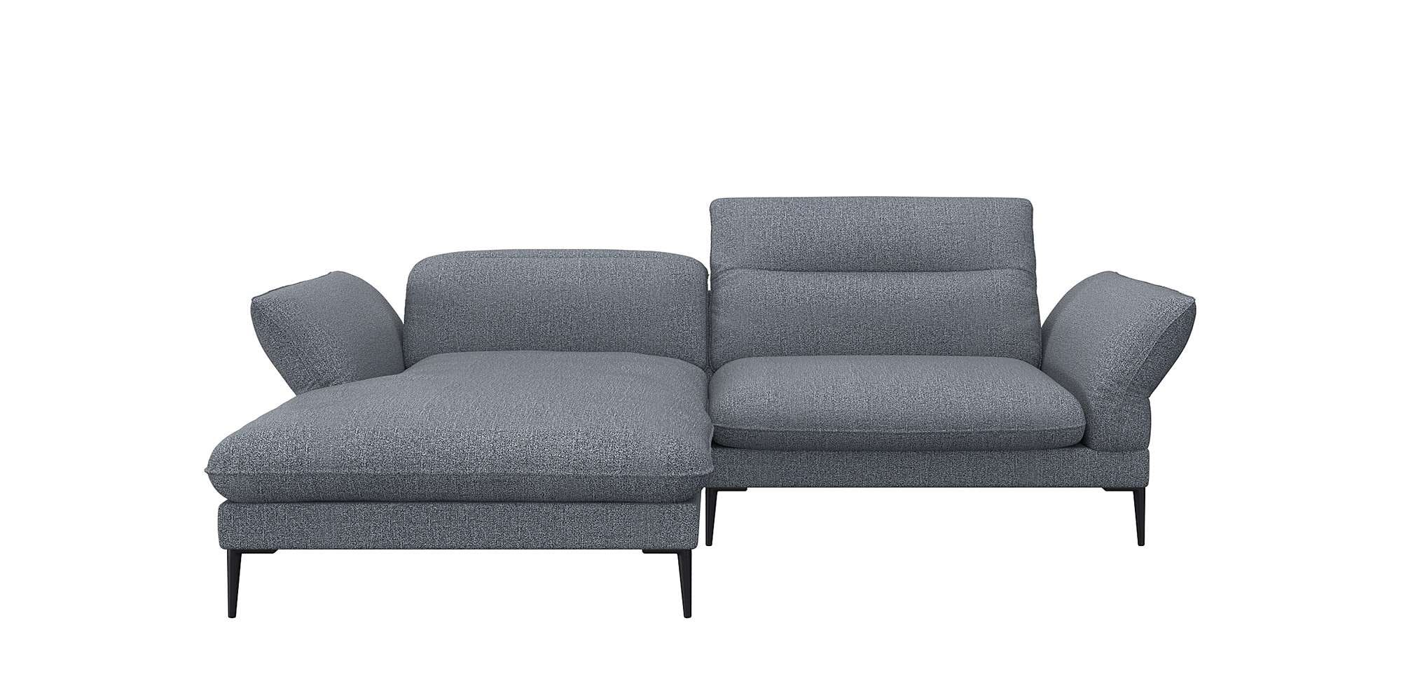 FLEXLUX Ecksofa »Salino, Funktionssofa mit Recamiere, Relaxsofa, Ecksofa«, günstig online kaufen