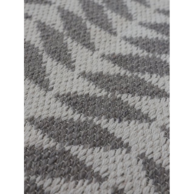 carpetfine Teppich »Frida 203«, 7 mm Höhe, Wendeteppich, 100% recyceltem  Material (PET), Flachgewebe,