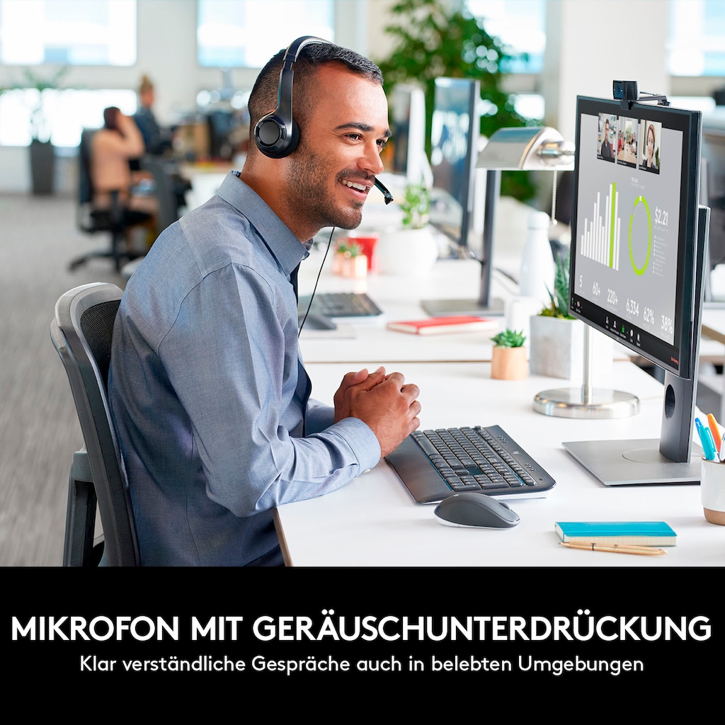 Logitech PC-Headset »H390 kabelgebundenes Headset«