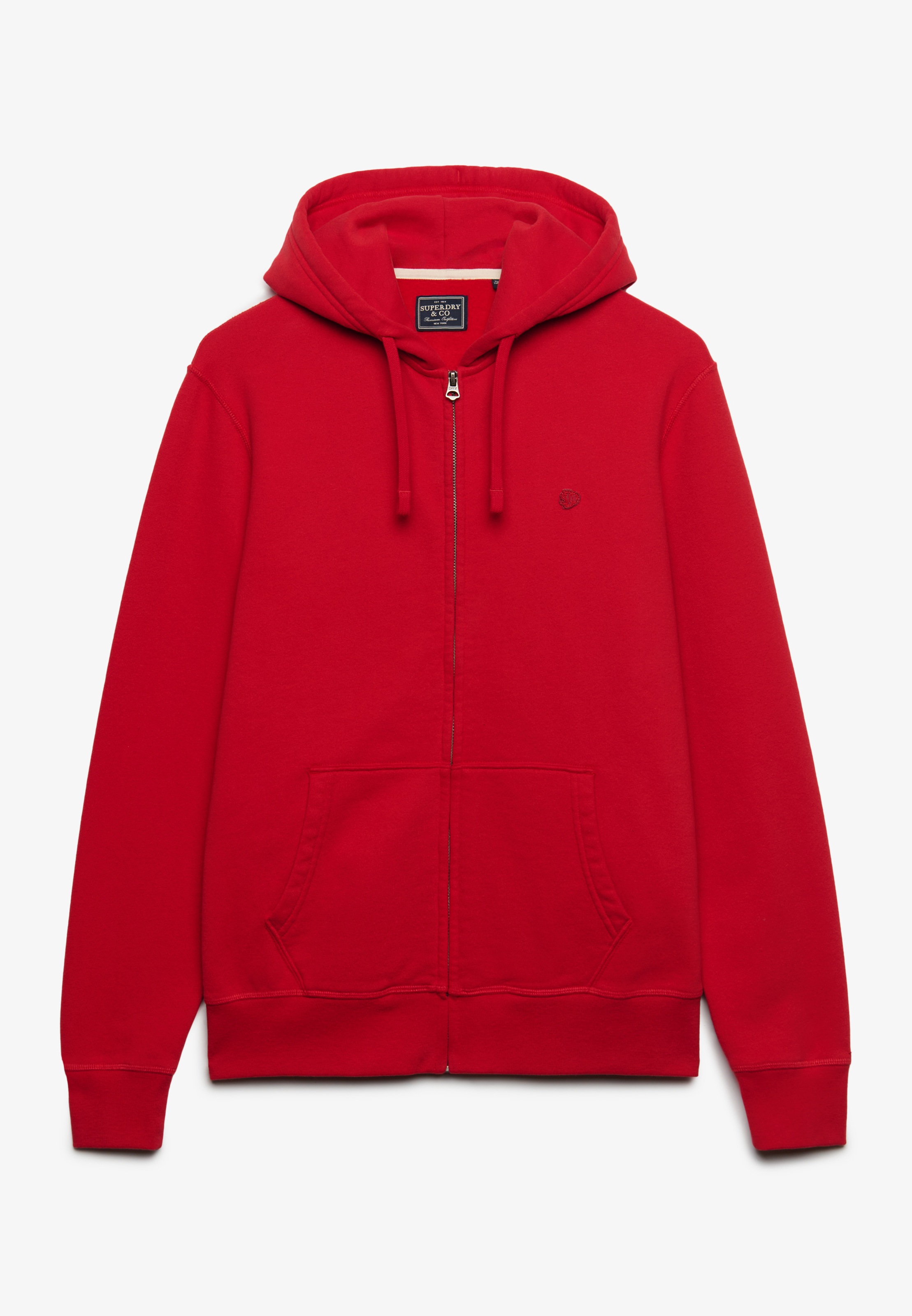 Superdry Kapuzensweatjacke »ESSENTIAL SDCO LOGO ZIPHOOD« Baumwollmischung, regular fit
