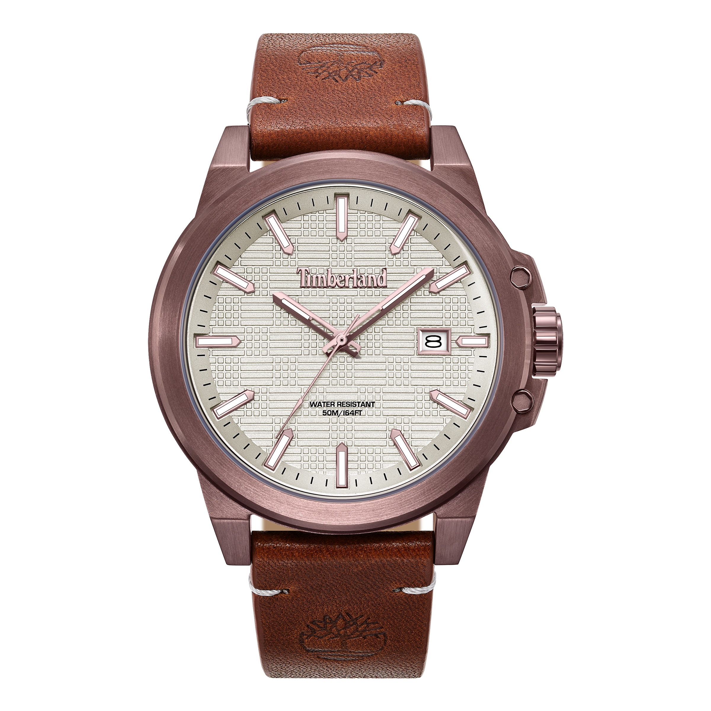 Timberland Quarzuhr »Mohegan« Armbanduhr, Herrenuhr, Lederarmband, analog, Tag