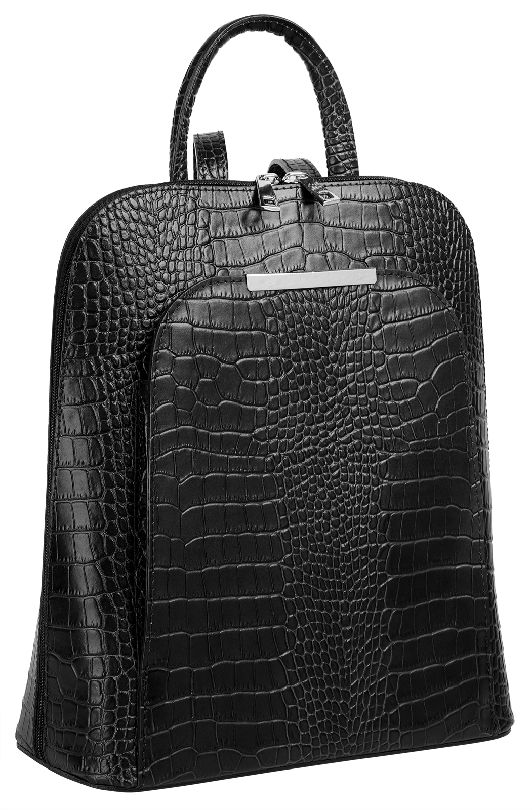 Cluty Cityrucksack, echt Leder, Made in Italy