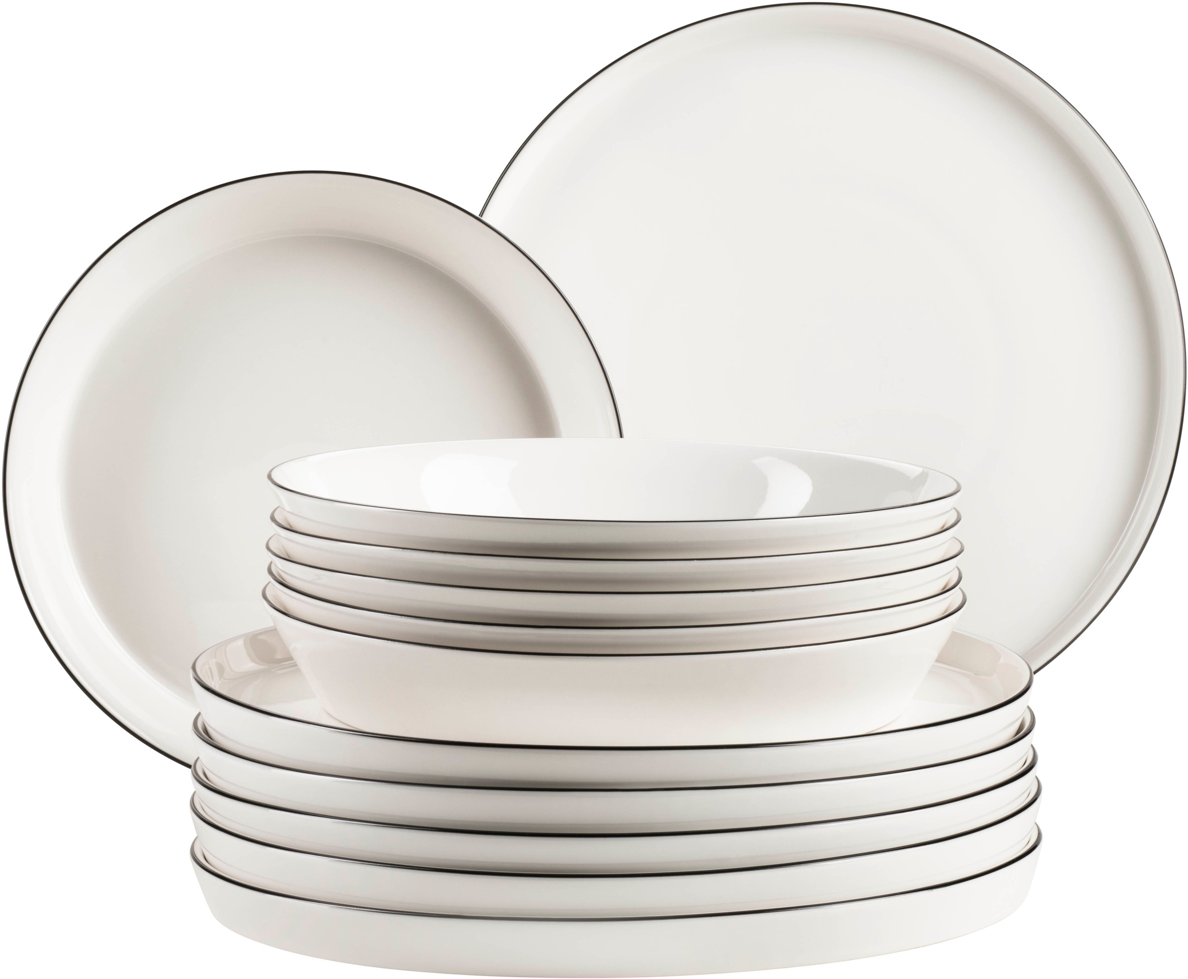 MÄSER Tafelservice »SITA, aus Porzellan« Geschirr-Set, Service günstig online kaufen