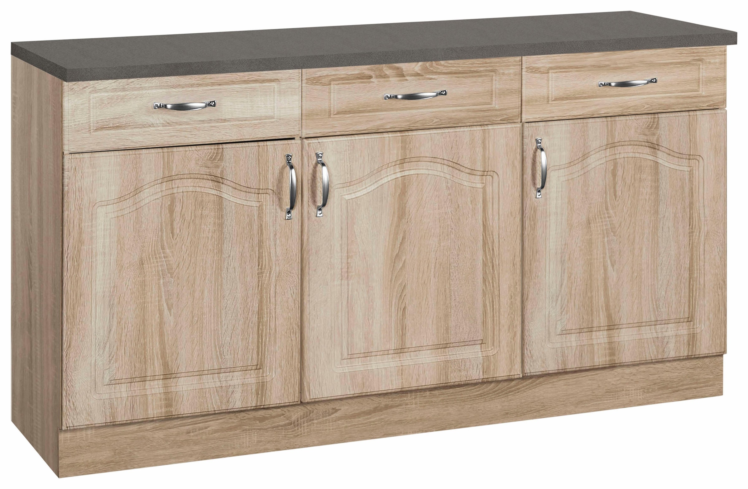 wiho Küchen Unterschrank "Linz" 150 cm breit, in Landhaus-Optik günstig online kaufen