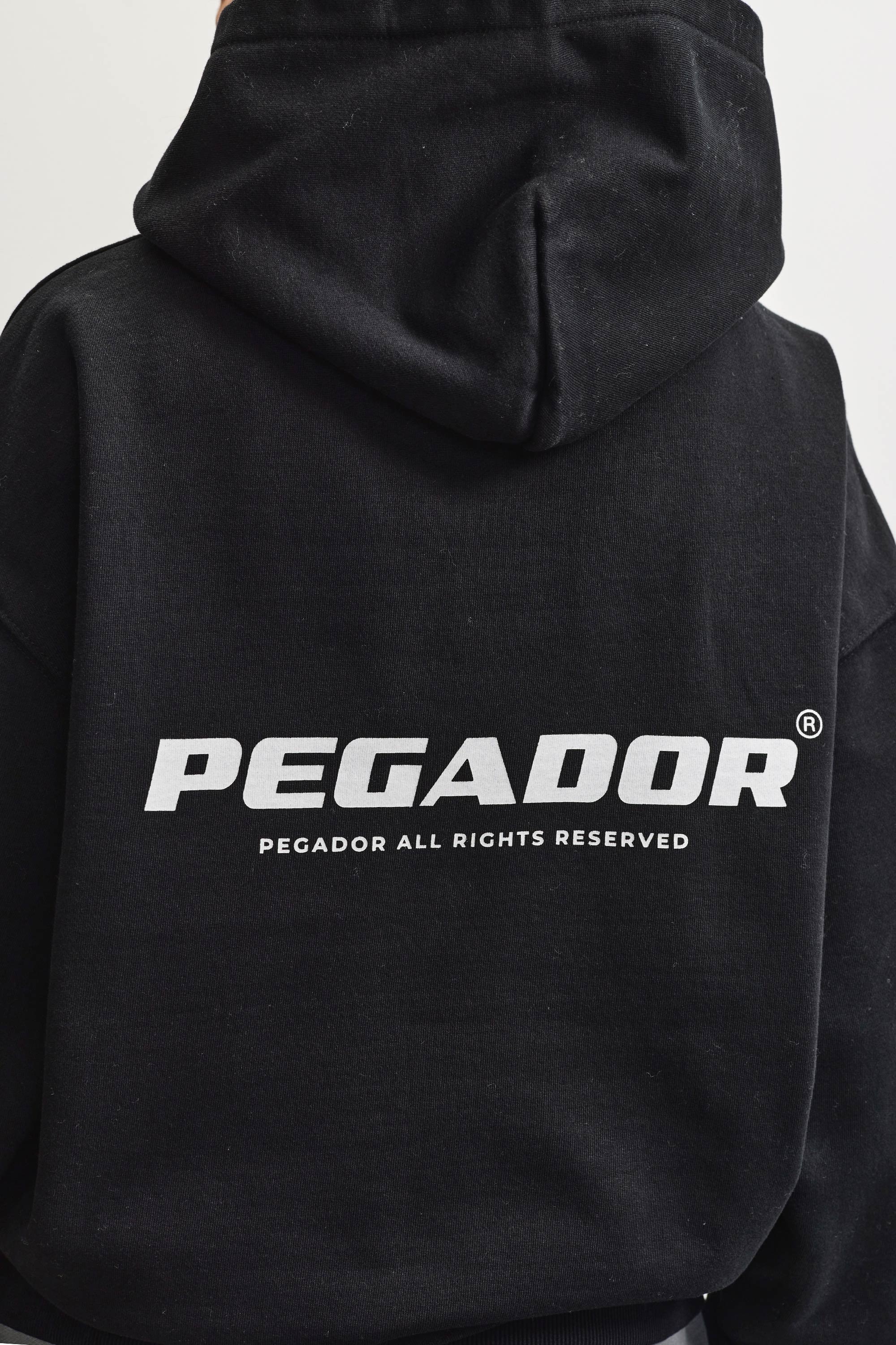 PEGADOR Kapuzensweatshirt »ATNA LOGO OVERSIZED HOODIE«, Baumwollmischung, oversize
