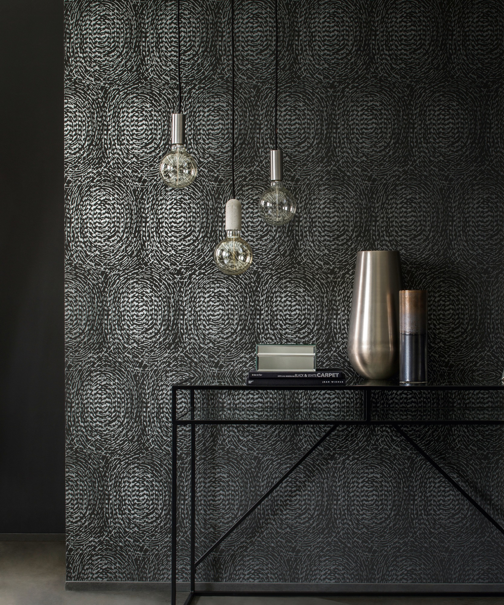 Architects Paper Vliestapete »Alpha«, gemustert-matt-glänzend, Tapeten mit Punkten Tapete Geometrisch Tapeten Wohnzimmer modern Flur