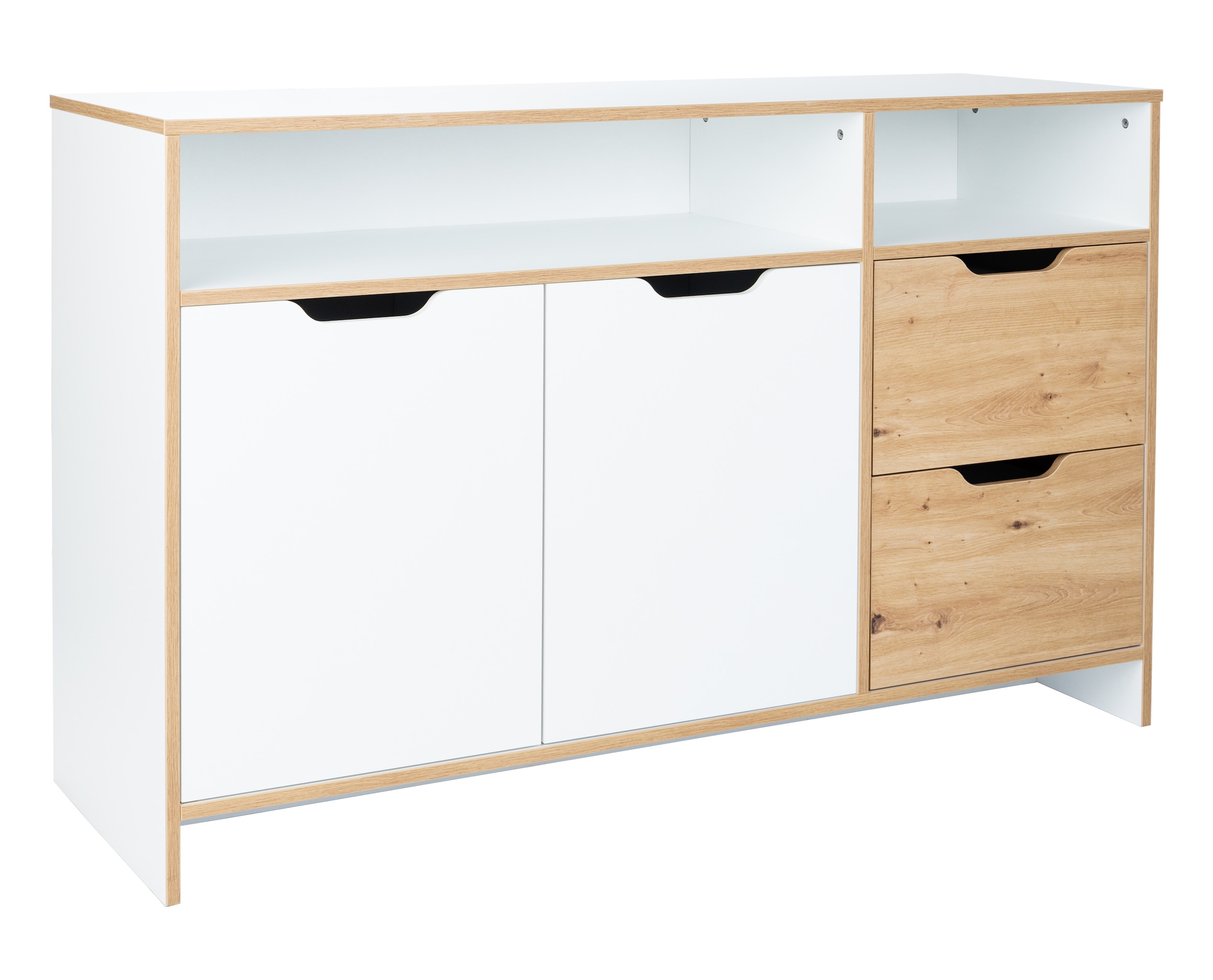 arthur berndt Babymöbel-Set »Babyzimmer Set »Maxim« 3-teilig«, (Set, 3 tlg., Babymöbel-Set »Maxim«), Gedämpfte Türen und Schubkästen