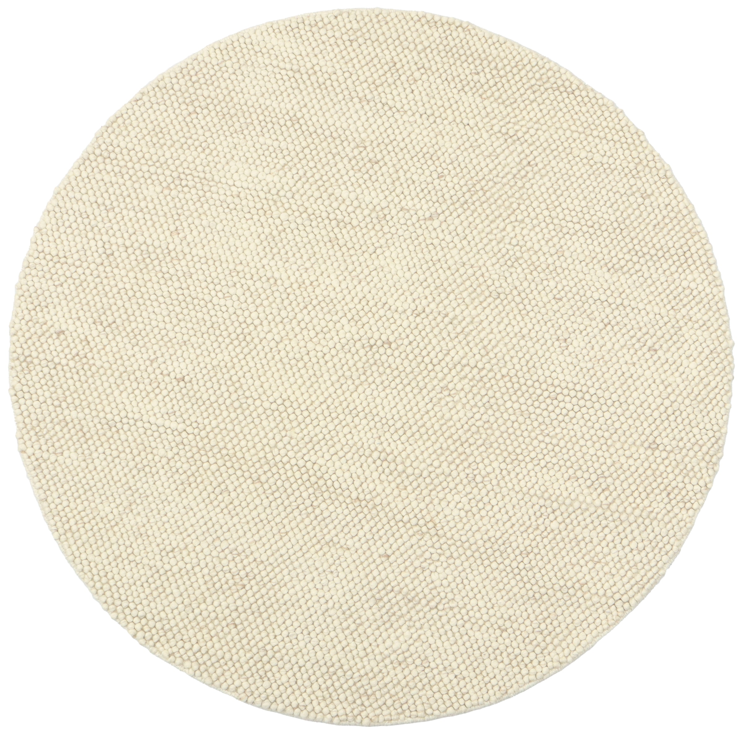 OTTO home Wollteppich »Wolly, Wolle« rund 14 mm Höhe handgewebt, Handweb Teppiche, Skandi, Wohnzimmer, Schlafzimmer