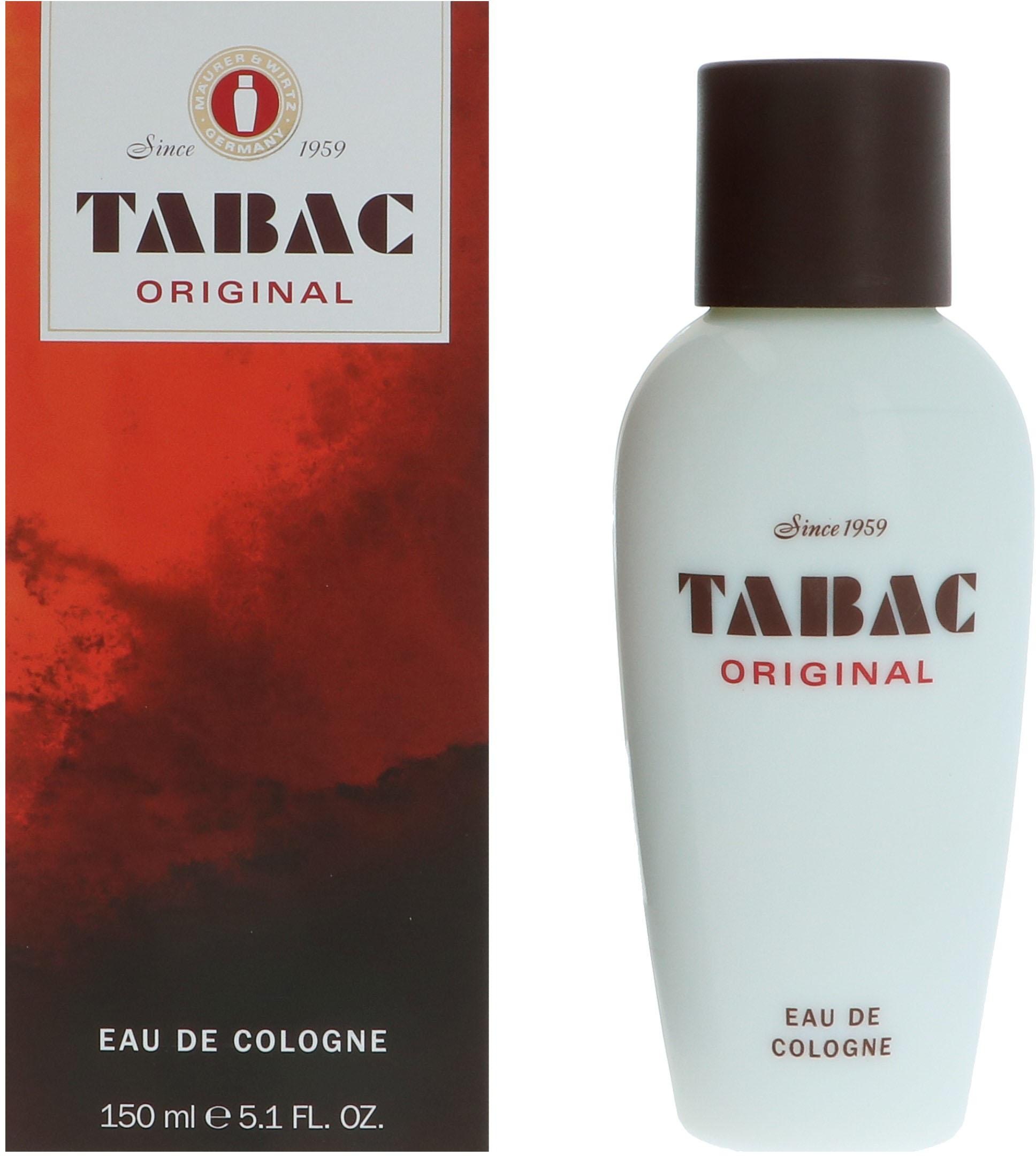 Tabac Original Eau de Cologne, Frischer Herrenduft mit Zitrone, Bergamotte, Lavendel und Vetiver.