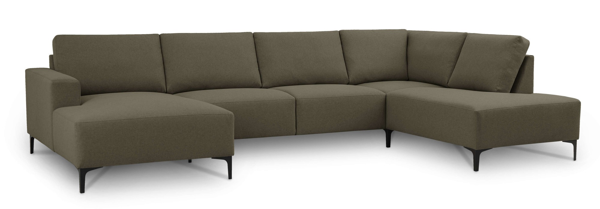 Home affaire Wohnlandschaft »Tournon«, U-Form, Breite 333 cm, Webstoff, Chenille
