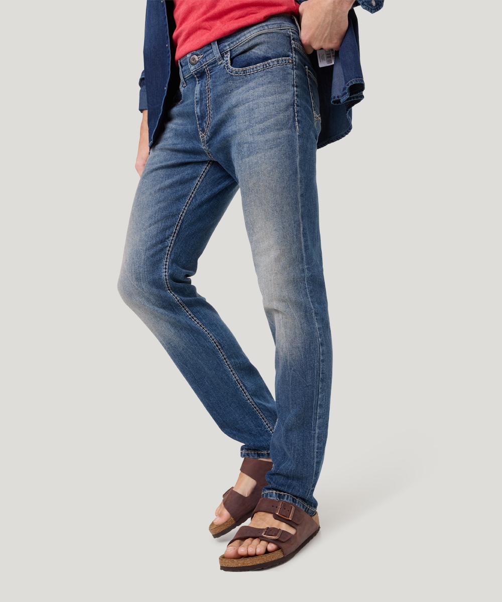 Pioneer Authentic Jeans Straight-Jeans »Rando Dicke Nähte«