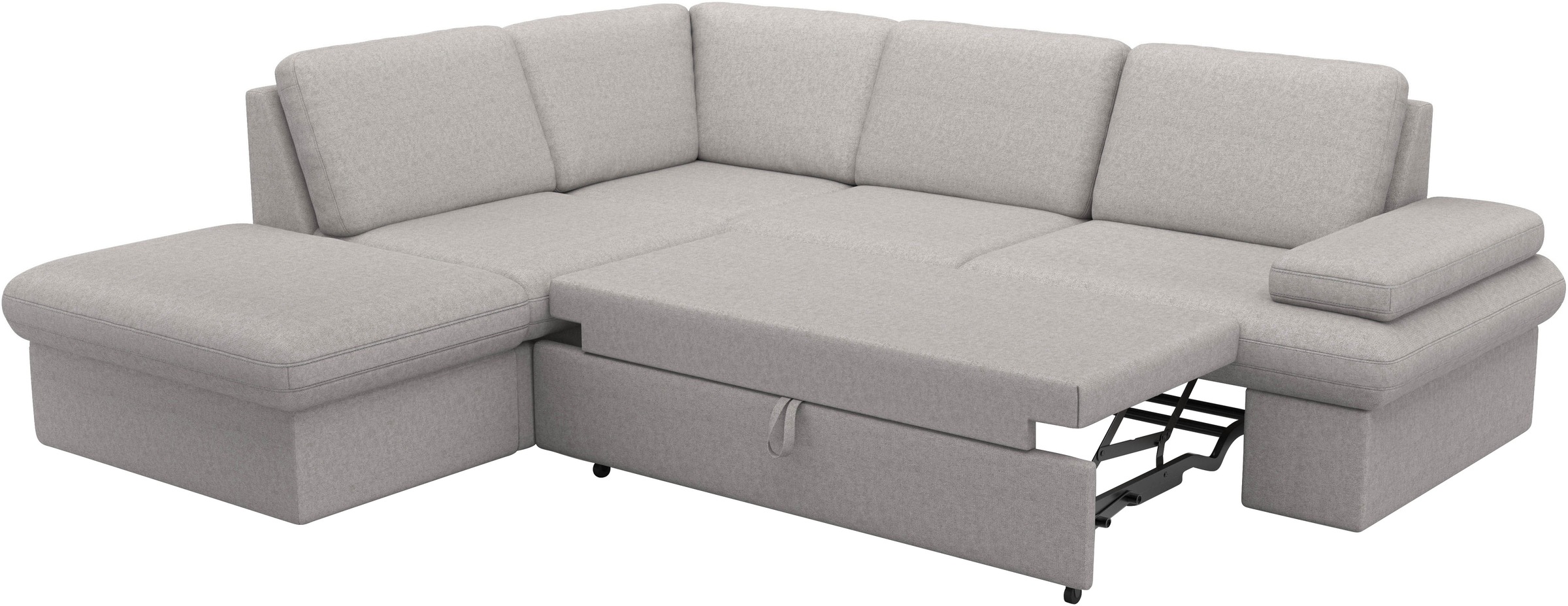 sit&more Ecksofa »Moreno«, mit Armteilverstellung,wahlweise mit Bettfunktion