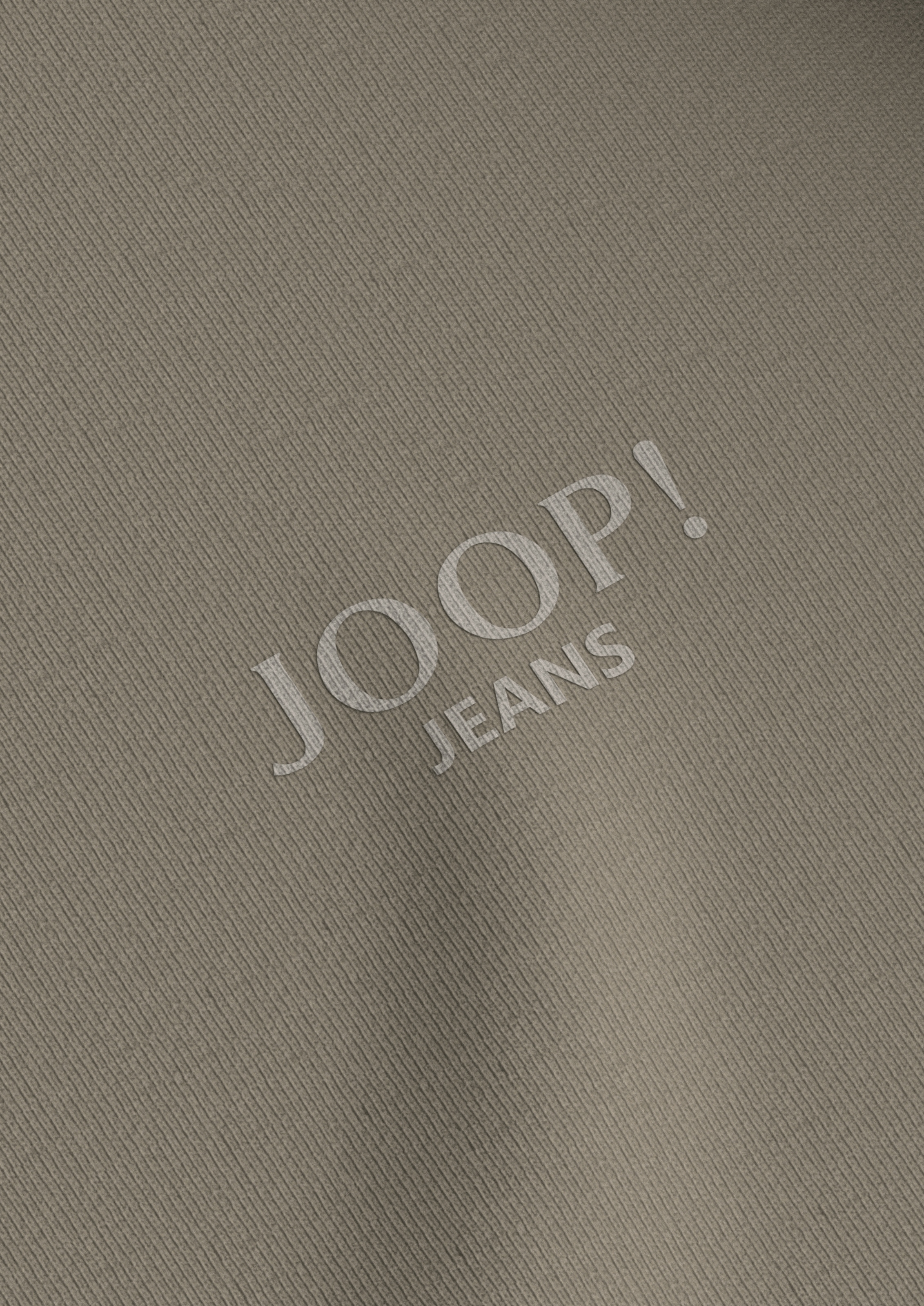 Joop Jeans Kurzarmshirt »Alphis«, Mit Ton-in Ton Logoprint