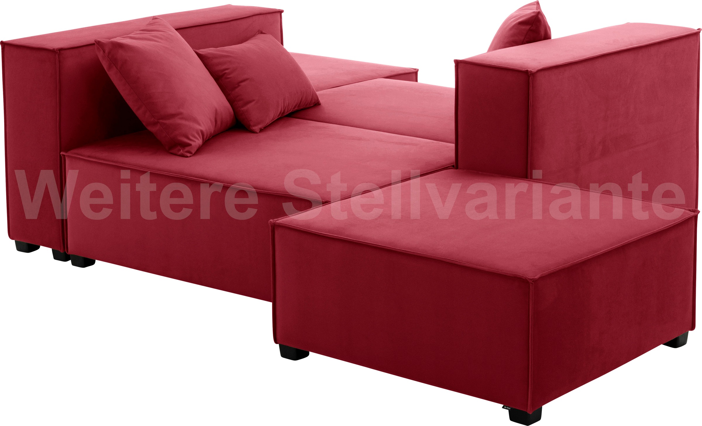 Max Winzer® Wohnlandschaft »MOVE«, (Set), Sofa-Set 09 aus 6 Sitz-Elementen,  inklusive 3 Zierkissen auf Raten kaufen