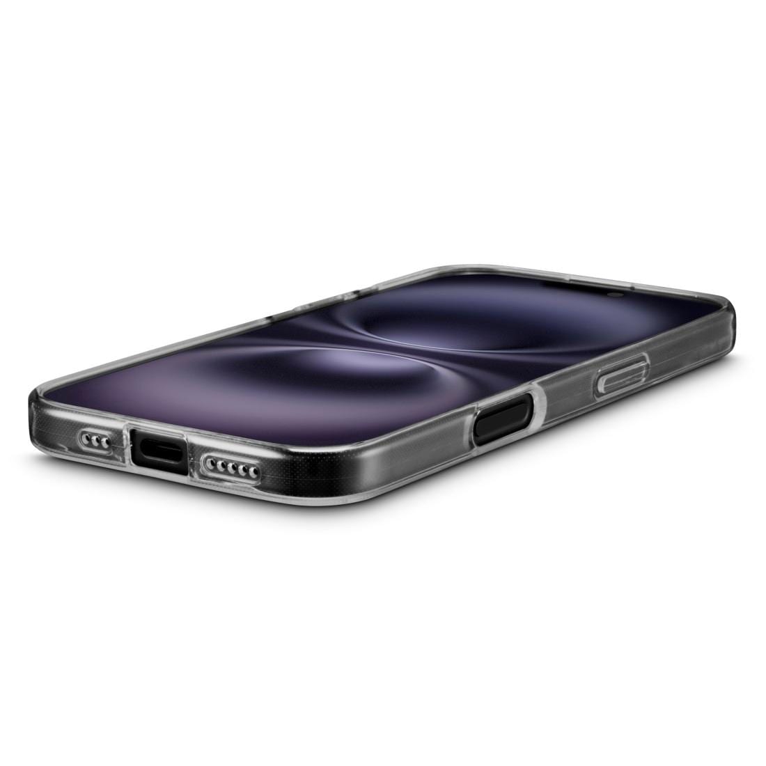 Hama Smartphone-Hülle »Handyhülle „Always Clear“ für iPhone 16 (kratzfest, ohne Vergilben)«, iPhone 16, 15,4 cm (6,1 Zoll)