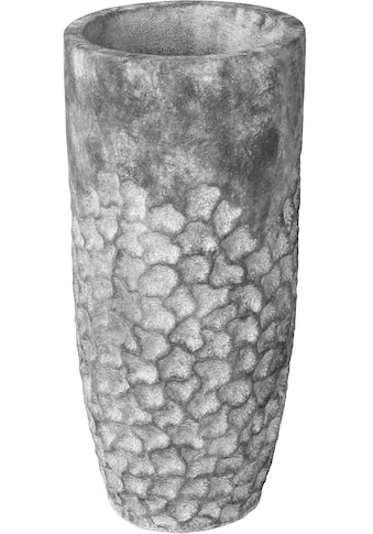 GILDE Übertopf »Soma, grau«, (1 St.), dekorativer Blumentopf, groß, aus Magnesia, in... kaufen