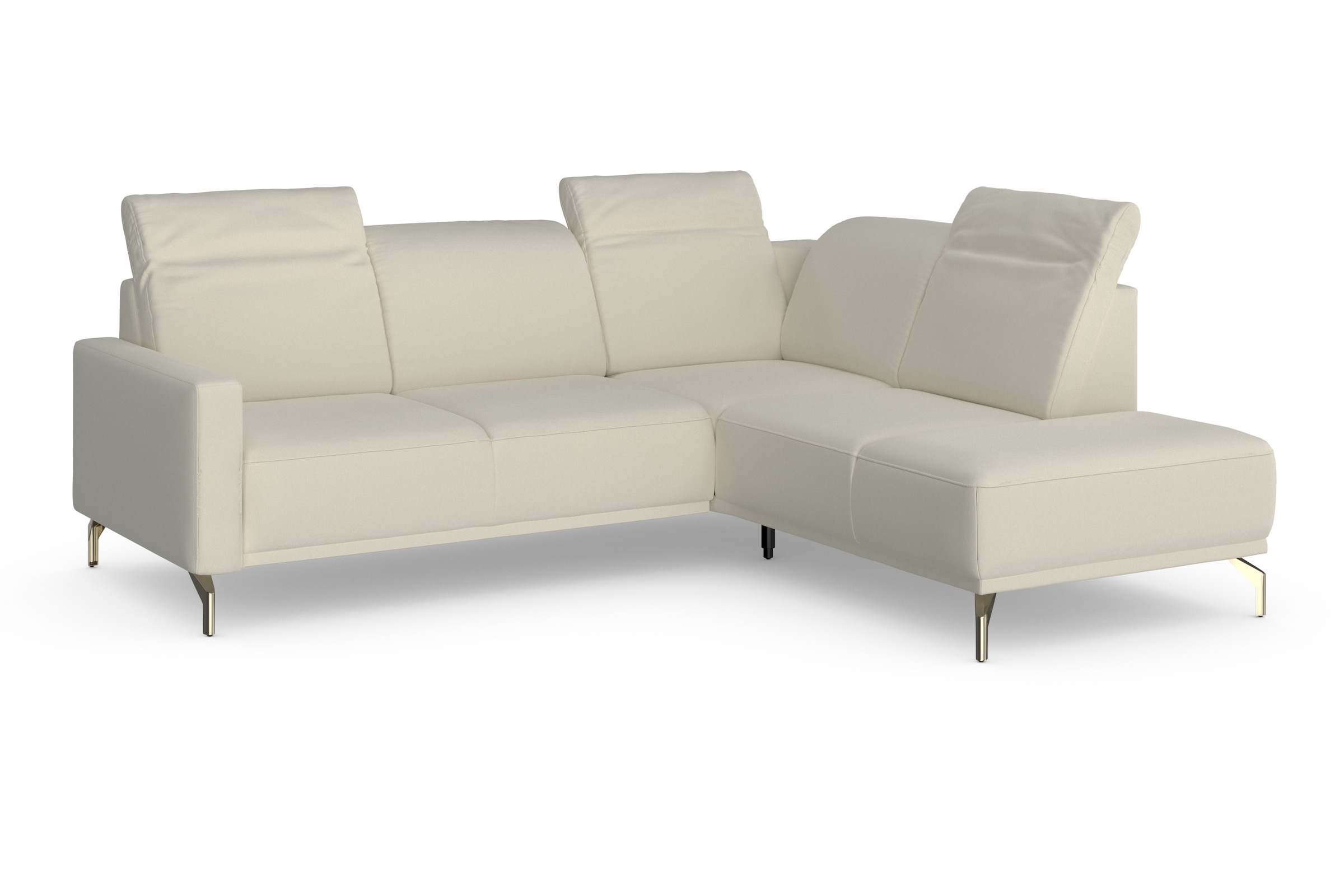 sit&more Ecksofa »Bailando L-Form«, wahlweise mit Kopfteilverstellung und Vorziehsitz, motorisch