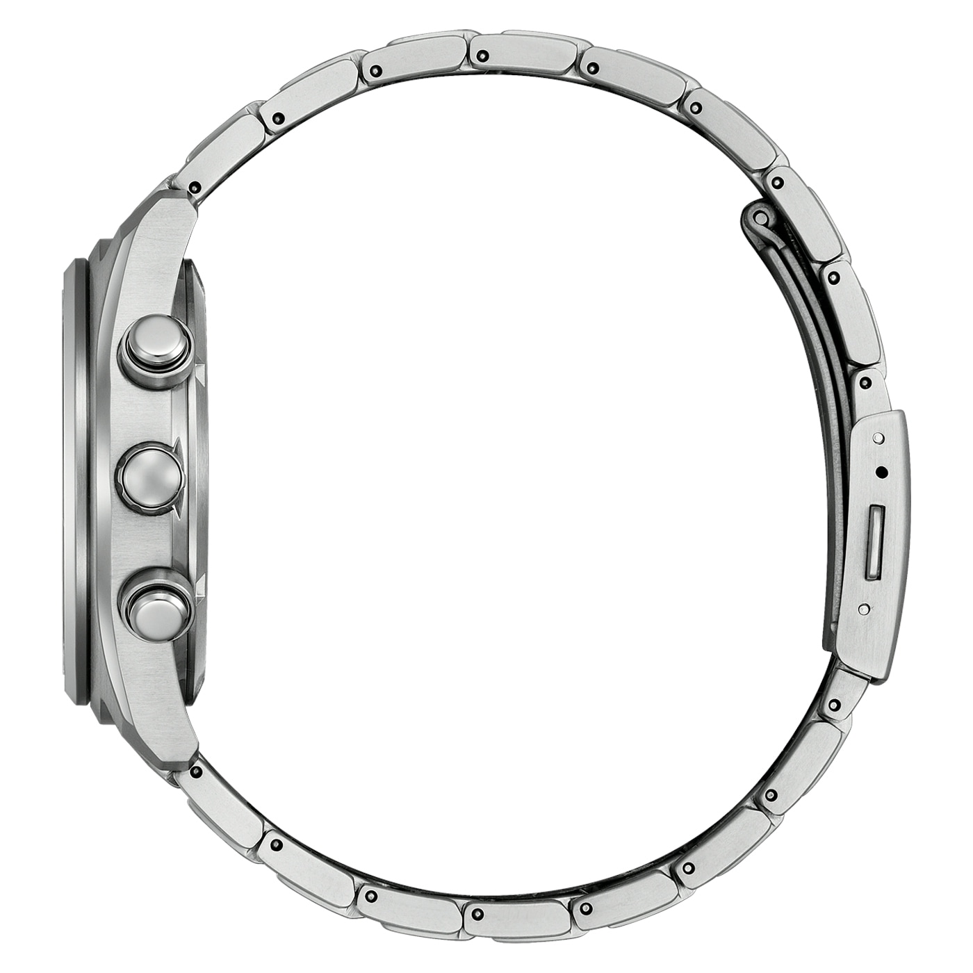 Citizen Chronograph Armbanduhr, Solar, Herrenuhr, analog, Big Date, Stoppfunktion
