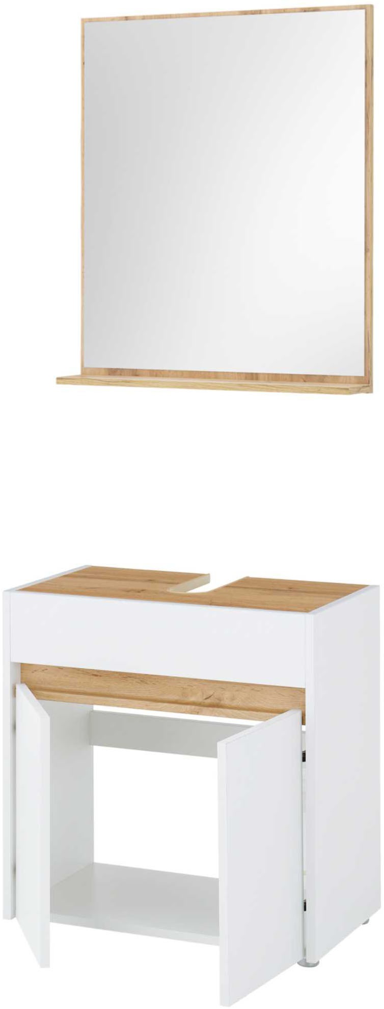 INOSIGN Badmöbel-Set »CITY/ GIRON, Bad im zeitlosen Design, 2-teiliges Bade günstig online kaufen