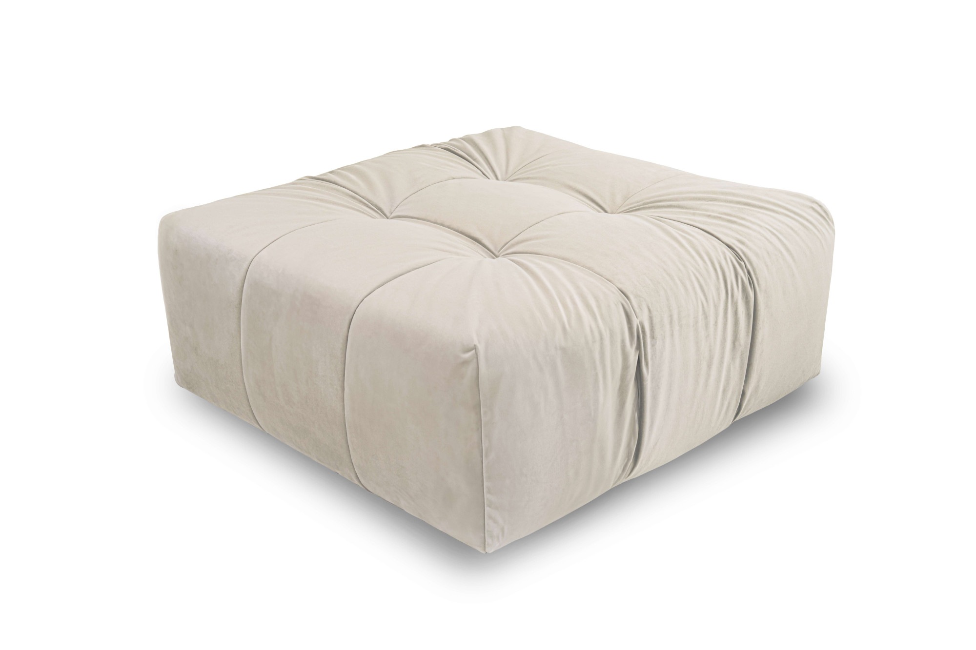 INOSIGN Polsterhocker "Calmara, weicher Lounge-Sitzkomfort" bodentief, Samt günstig online kaufen